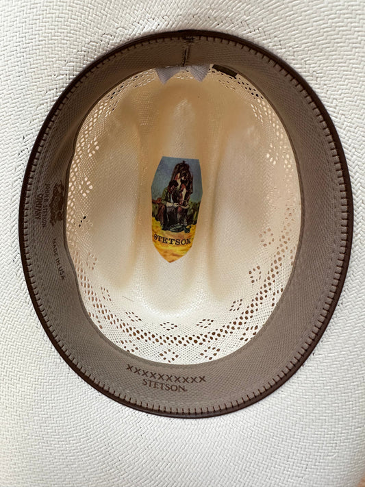 Stetson Baker 10X Straw Cowboy Hat