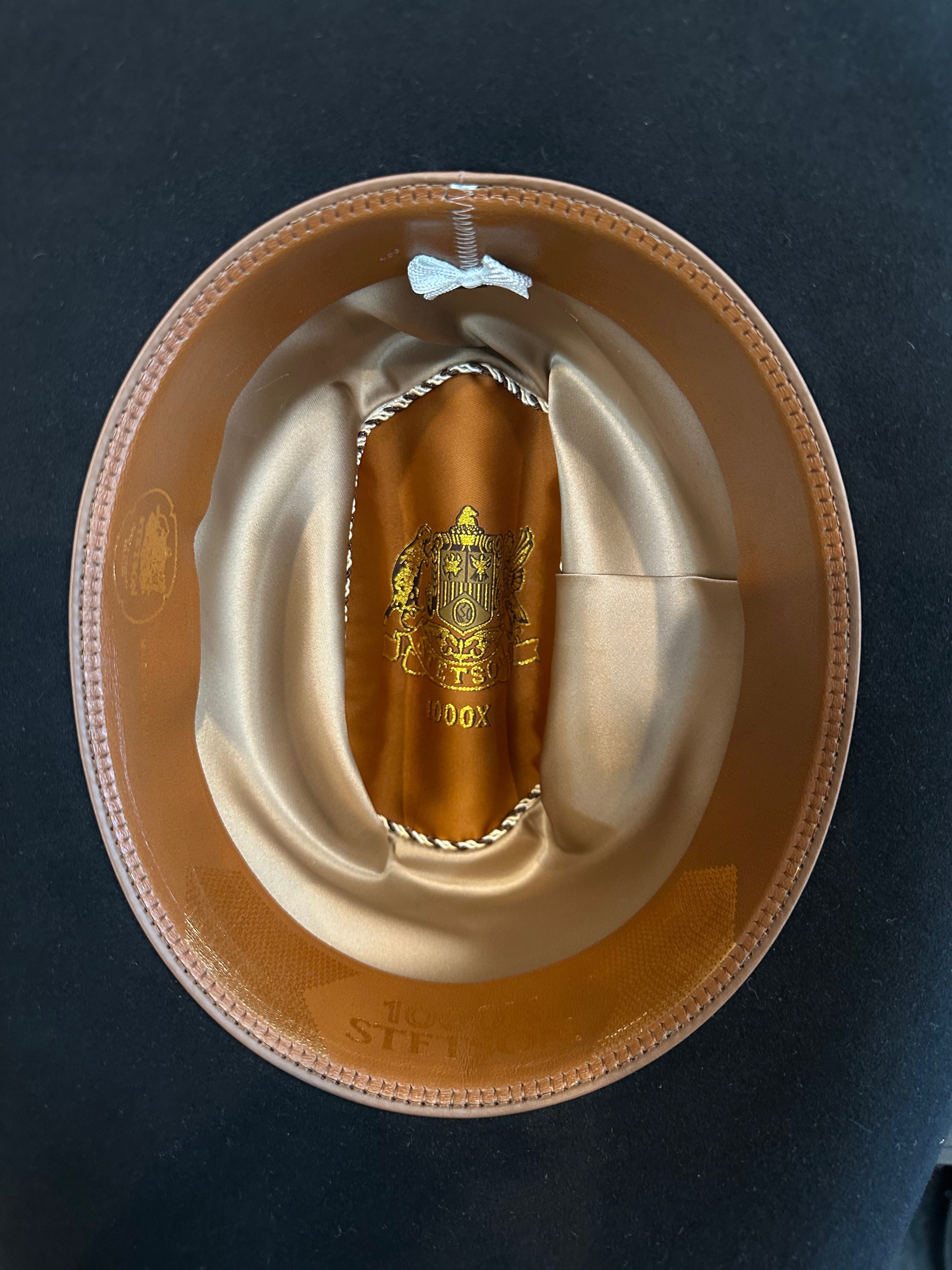 極美品 STETSON USA製 TEMPLE WOOL ST126 キャメル 極美品 STETSON USA製 TEMPLE WOOL ST126 キャメル