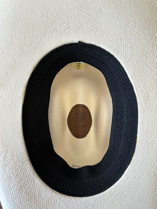 Stetson Short Go Jr Eyelets Straw Youth Cowboy Hat