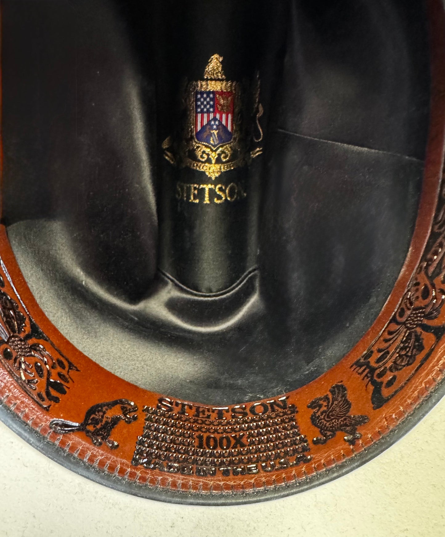 Stetson El Presidente 100X Felt Cowboy Hat - 4 1/4" Brim