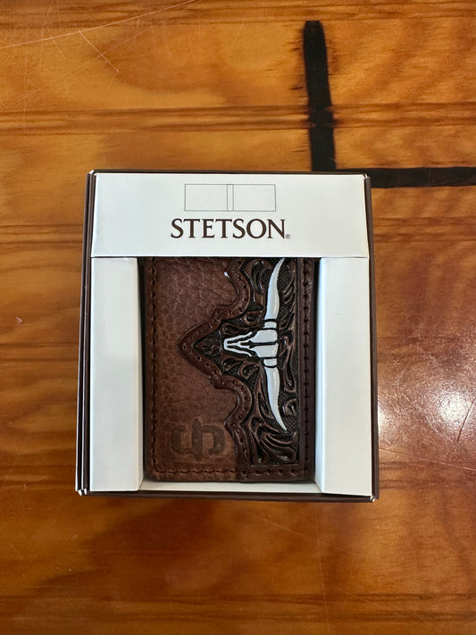 Stetson Steer Head Money Clip