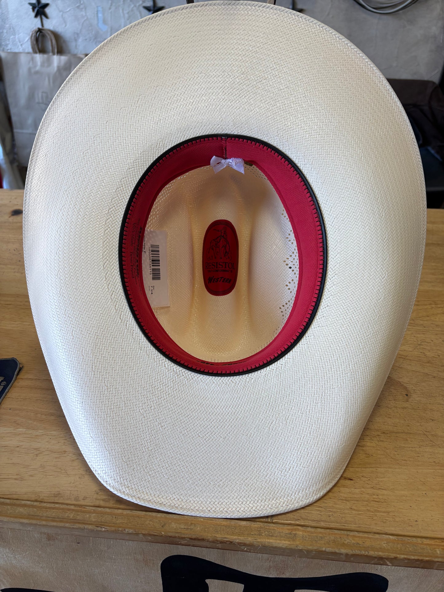 Resistol Harlow 20X Straw Cowboy Hat