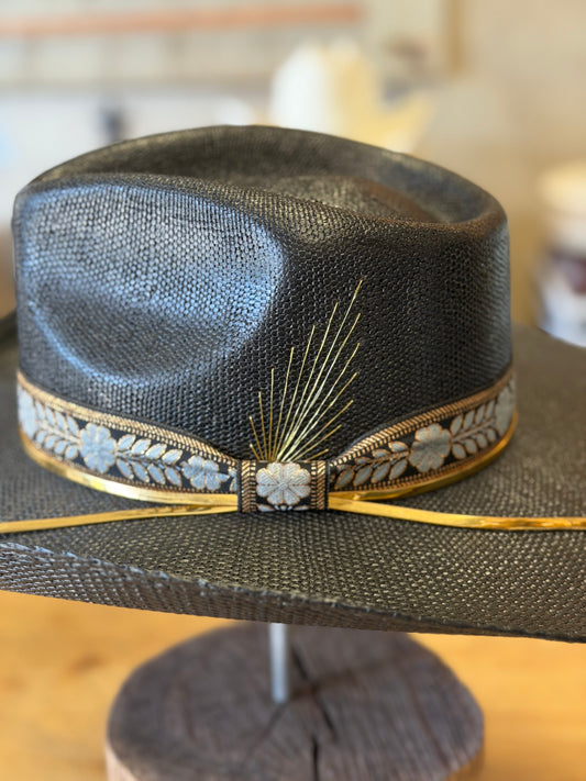 Charlie 1 Horse Wild Flower Straw Hat