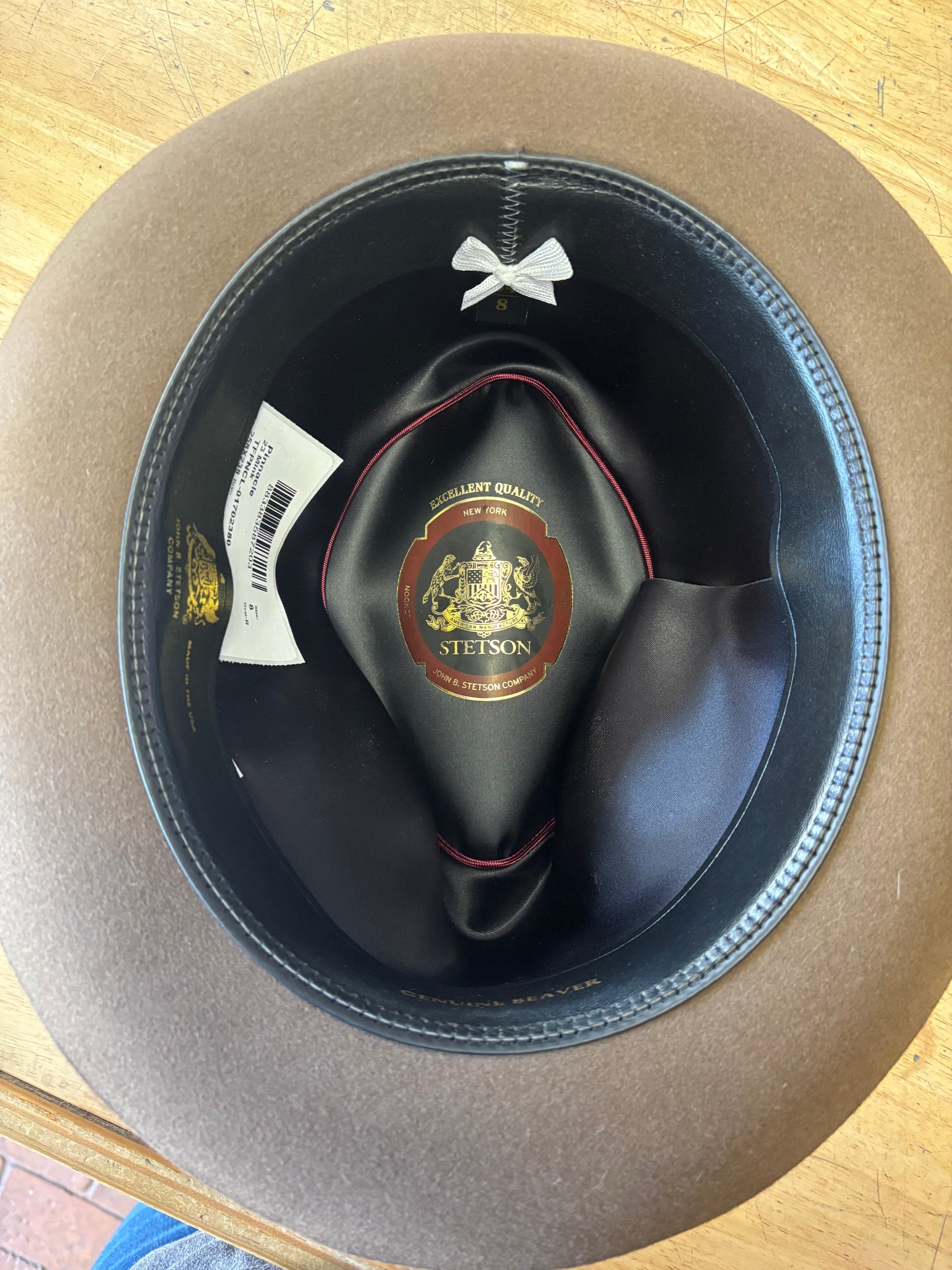 Steteson Pinnacle Beaver Fur Felt Fedora