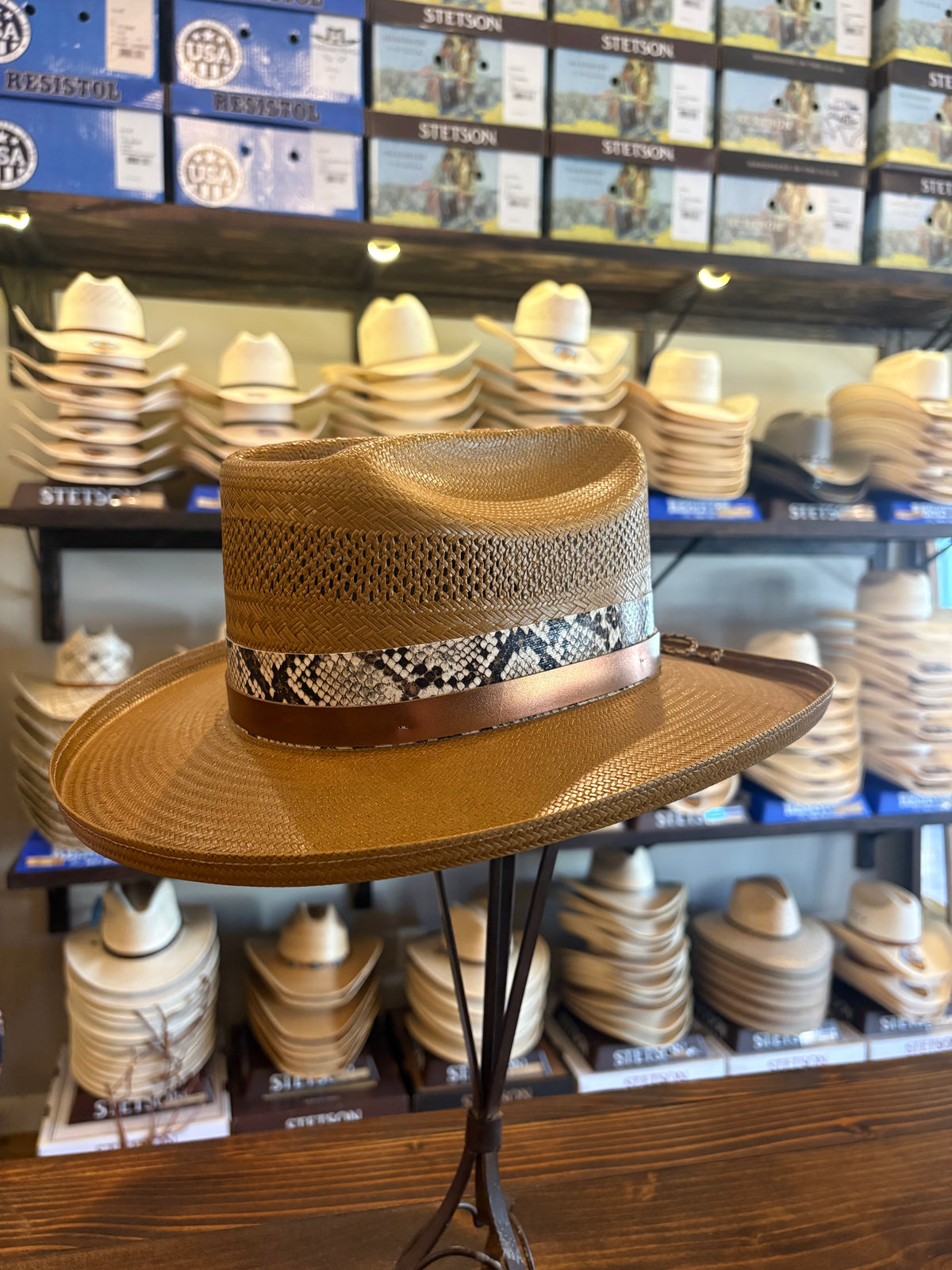 Stetson Gafton Straw Hat