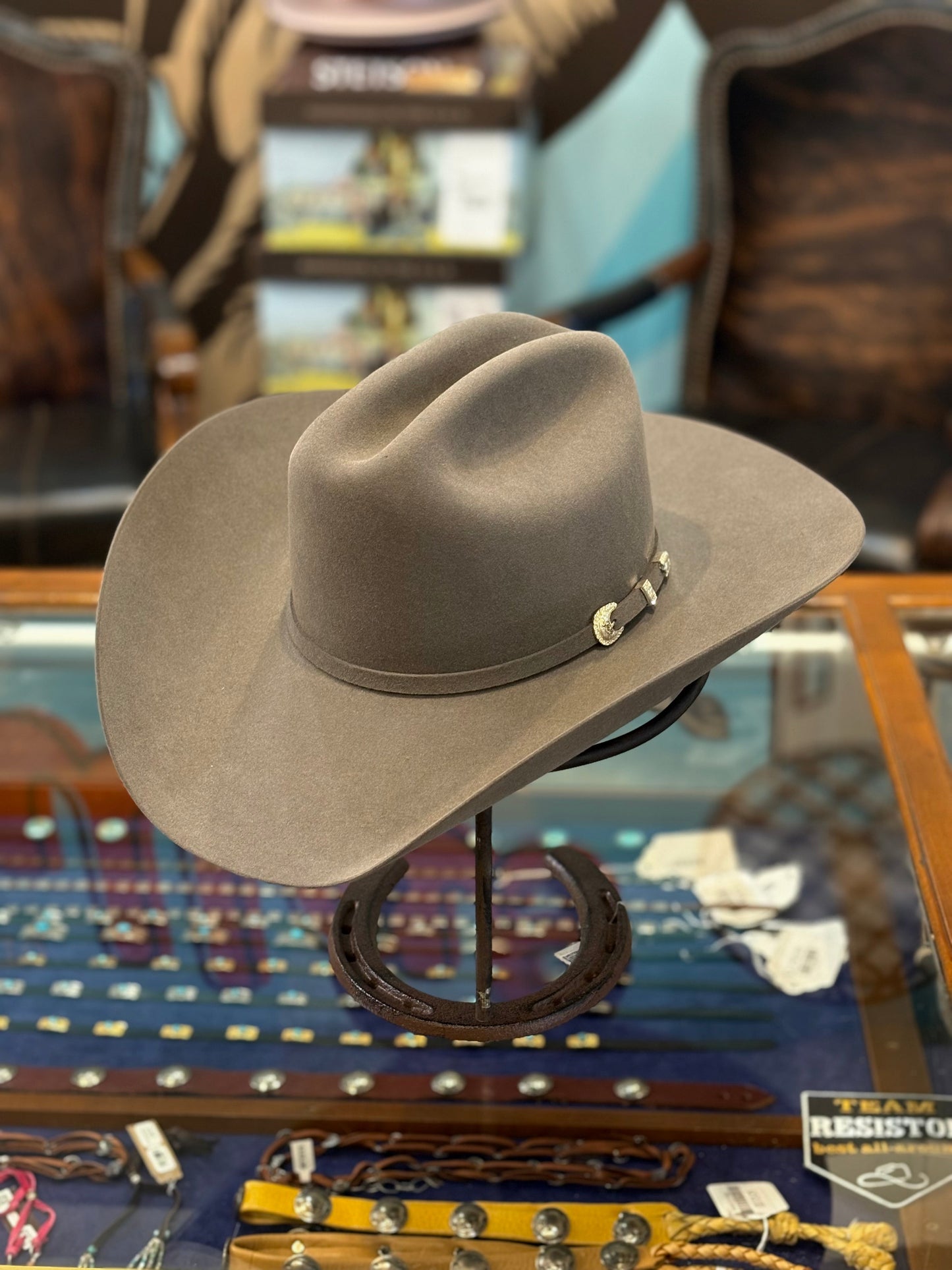 Stetson El Patron 30X Felt Cowboy Hat - 4 1/4" Brim