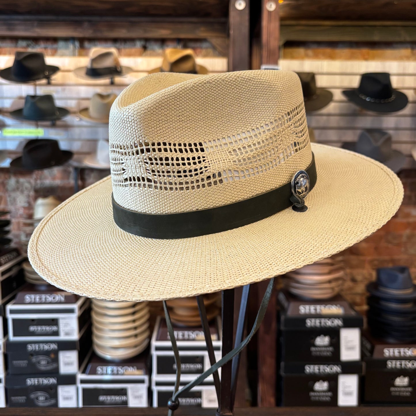 Stetson Mayfield Straw Hat
