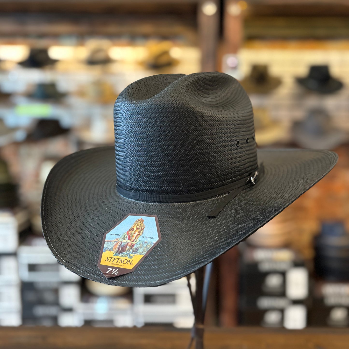 Stetson Coal Mine 10X Straw Cowboy Hat