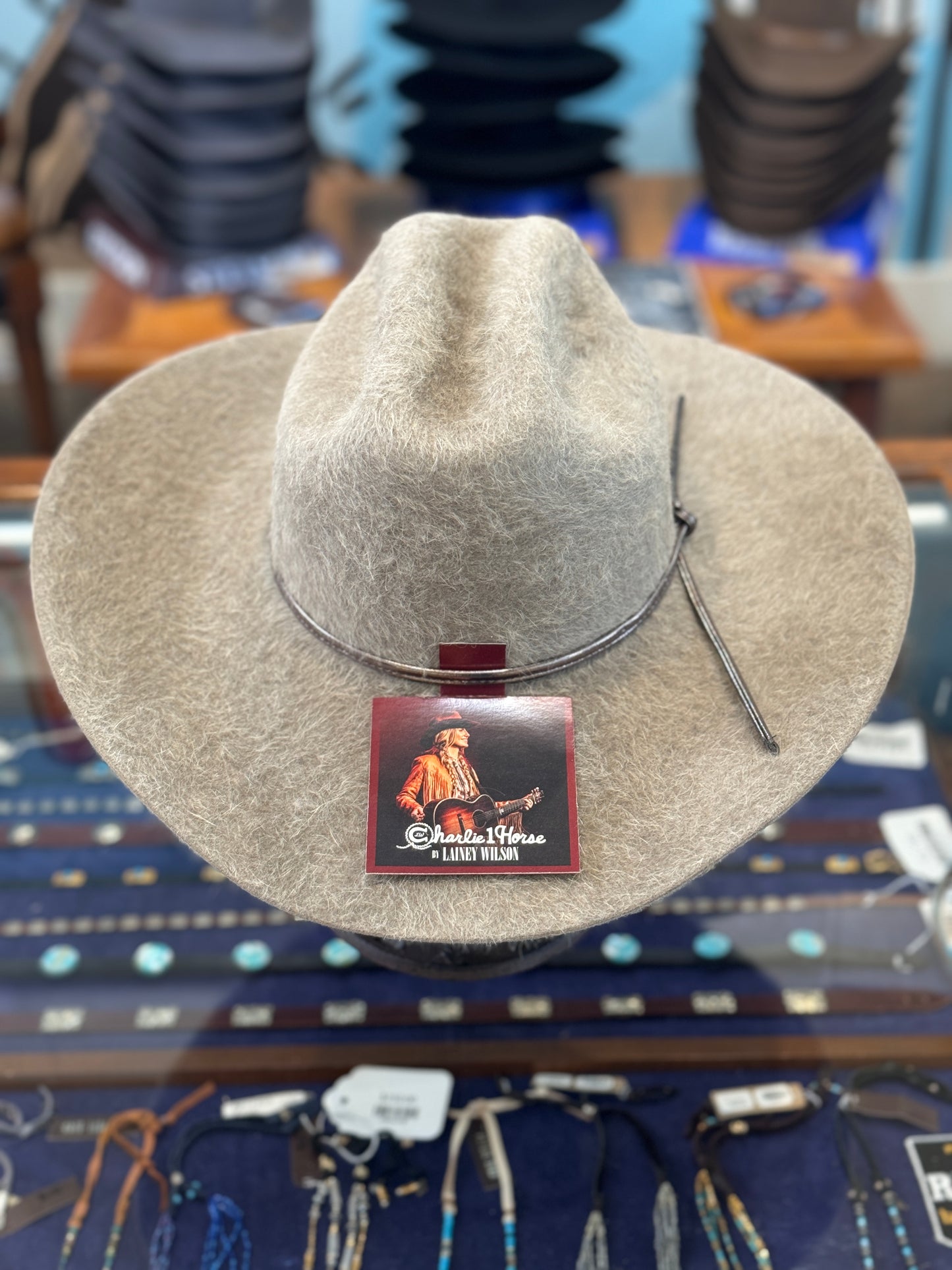Charlie 1 Horse Silver Bullet Proof Felt Hat