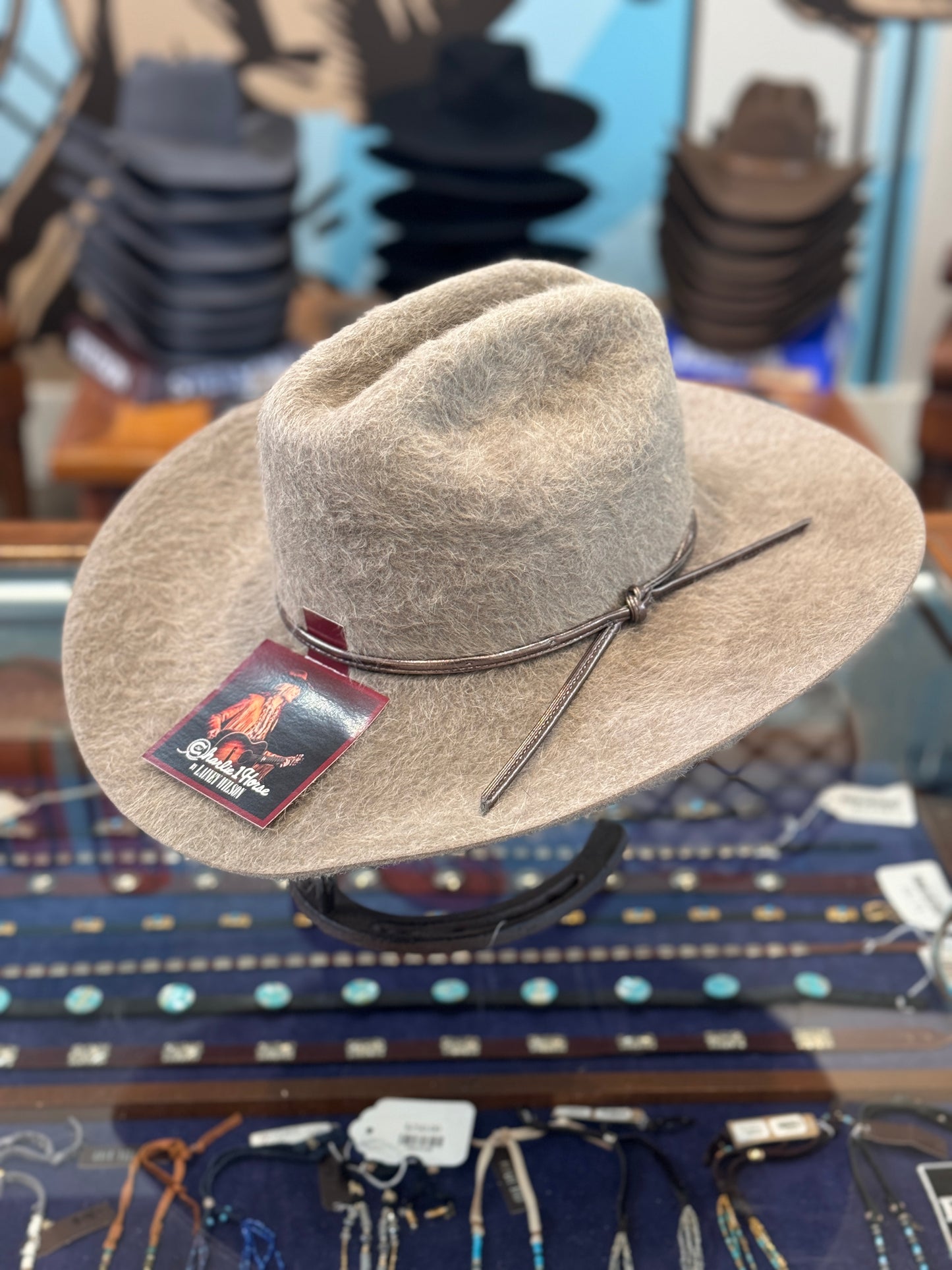 Charlie 1 Horse Silver Bullet Proof Felt Hat