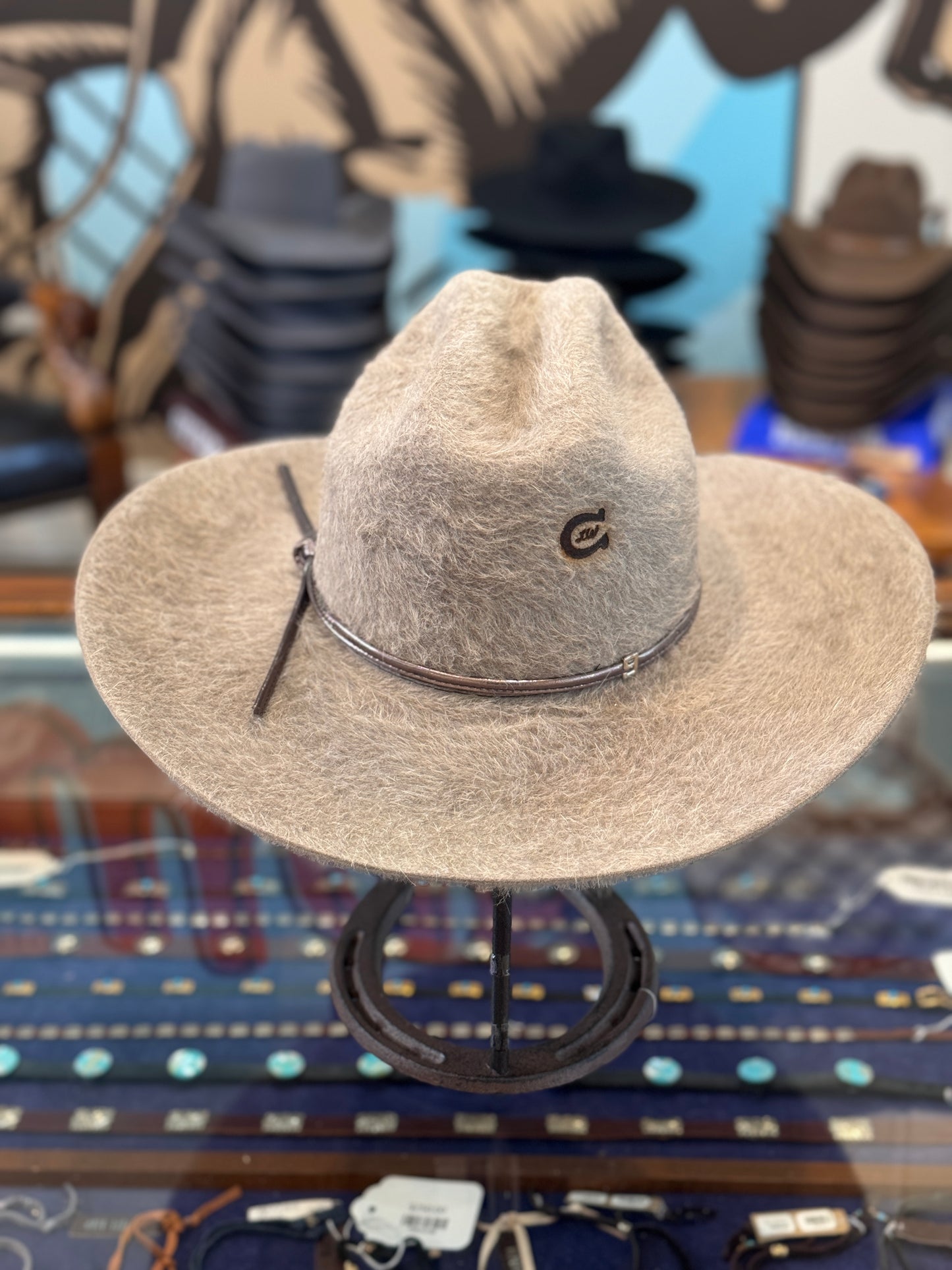 Charlie 1 Horse Silver Bullet Proof Felt Hat