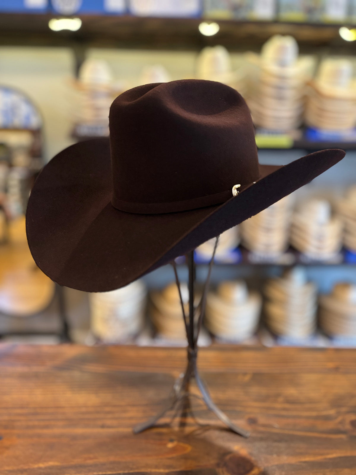 Stetson El Patron 30X Felt Cowboy Hat - 4 1/4" Brim