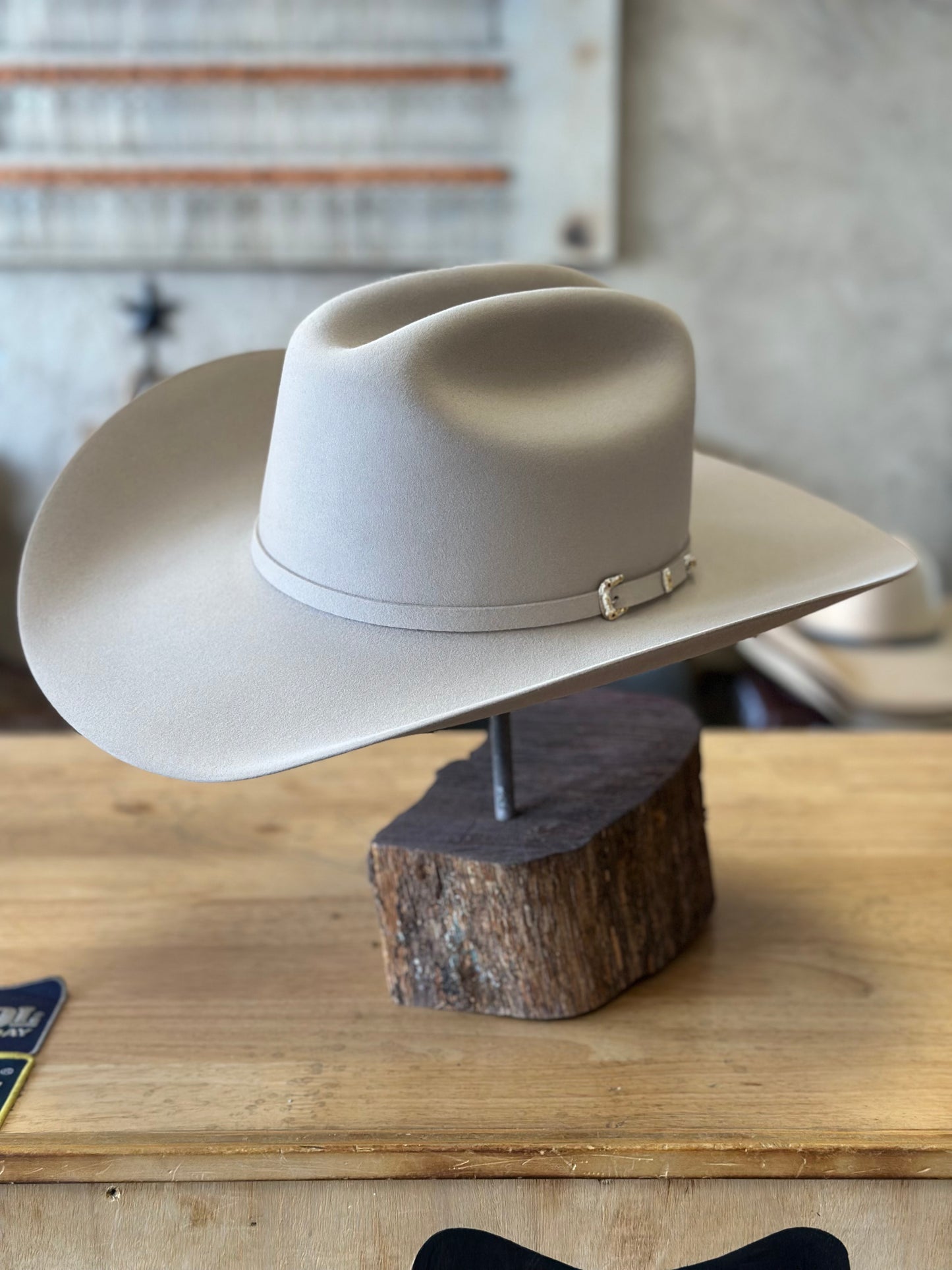 Stetson El Patron 30X Felt Cowboy Hat - 4 1/4" Brim