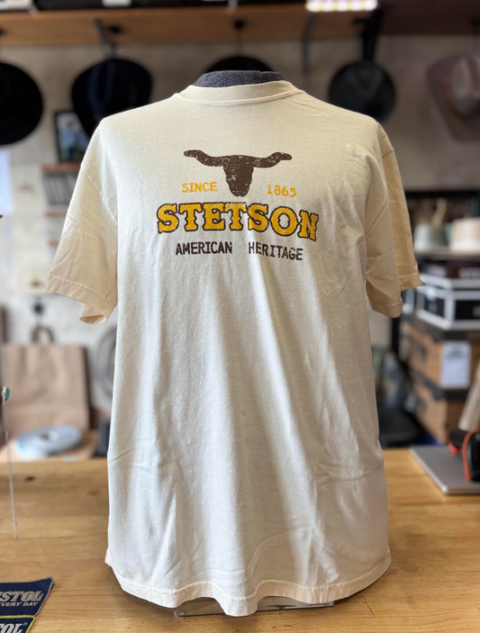 Stetson Steer Head American Heritage T-Shirt