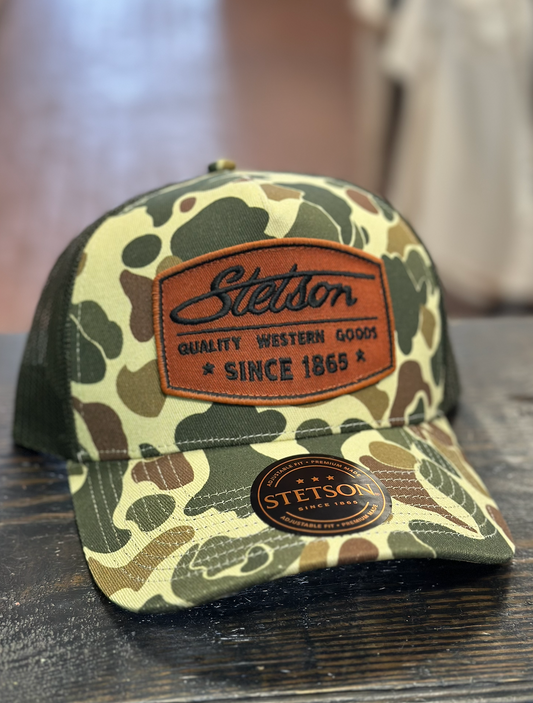 Stetson Duck Camo Trucker Cap