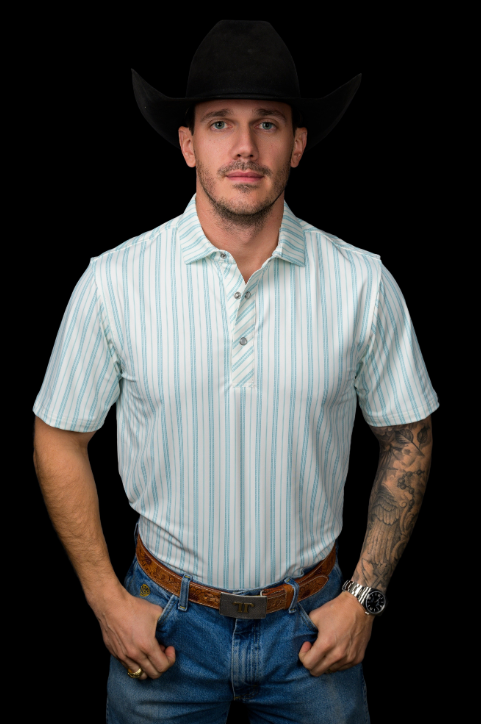 The Jack Pearl Snap Polo in Green