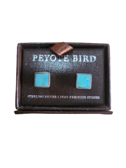 Santa Fe Turquoise Stud Earrings