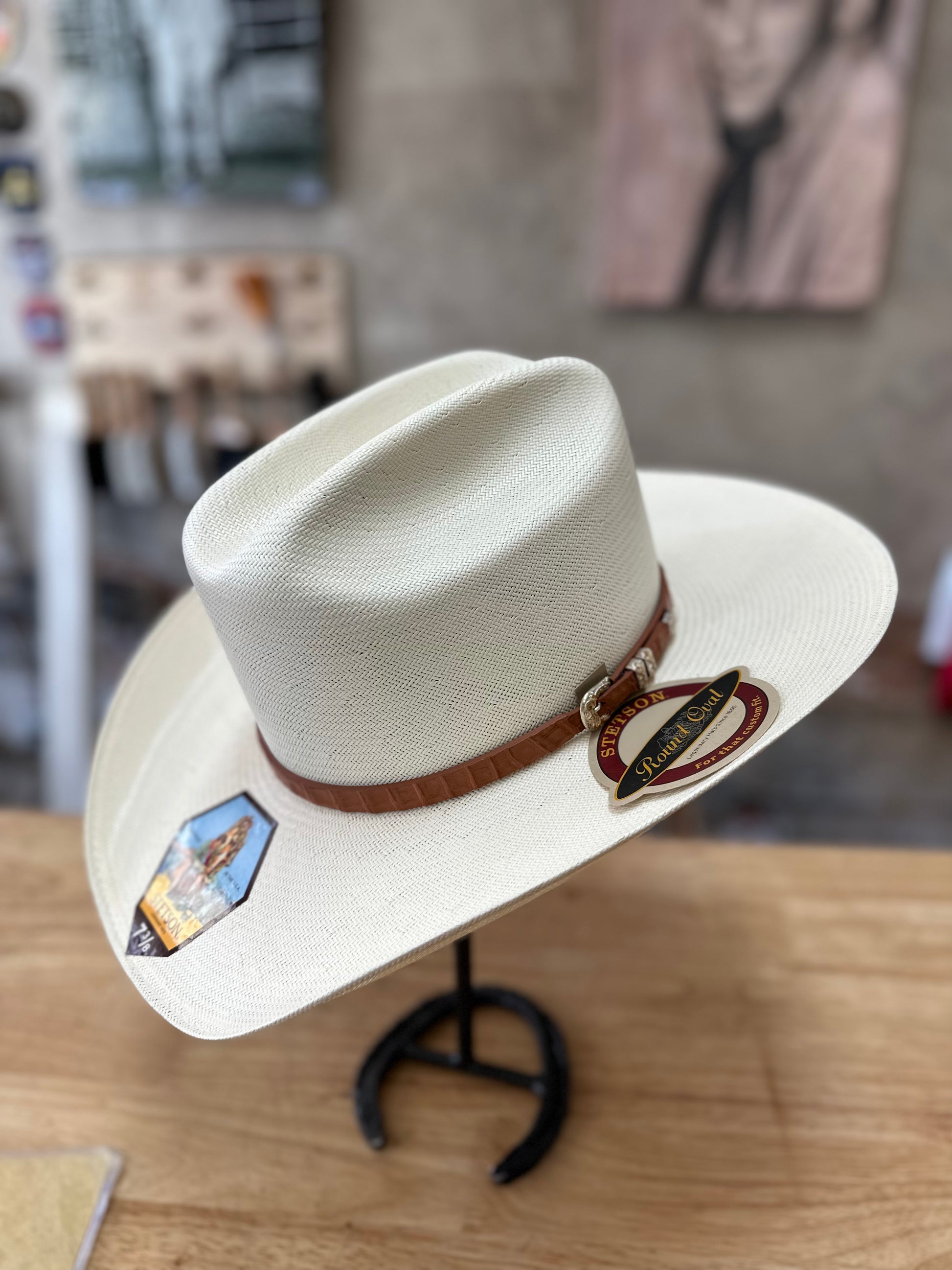 Stetson El Jefe Cognac 5 000X Straw McKinney Hat Company
