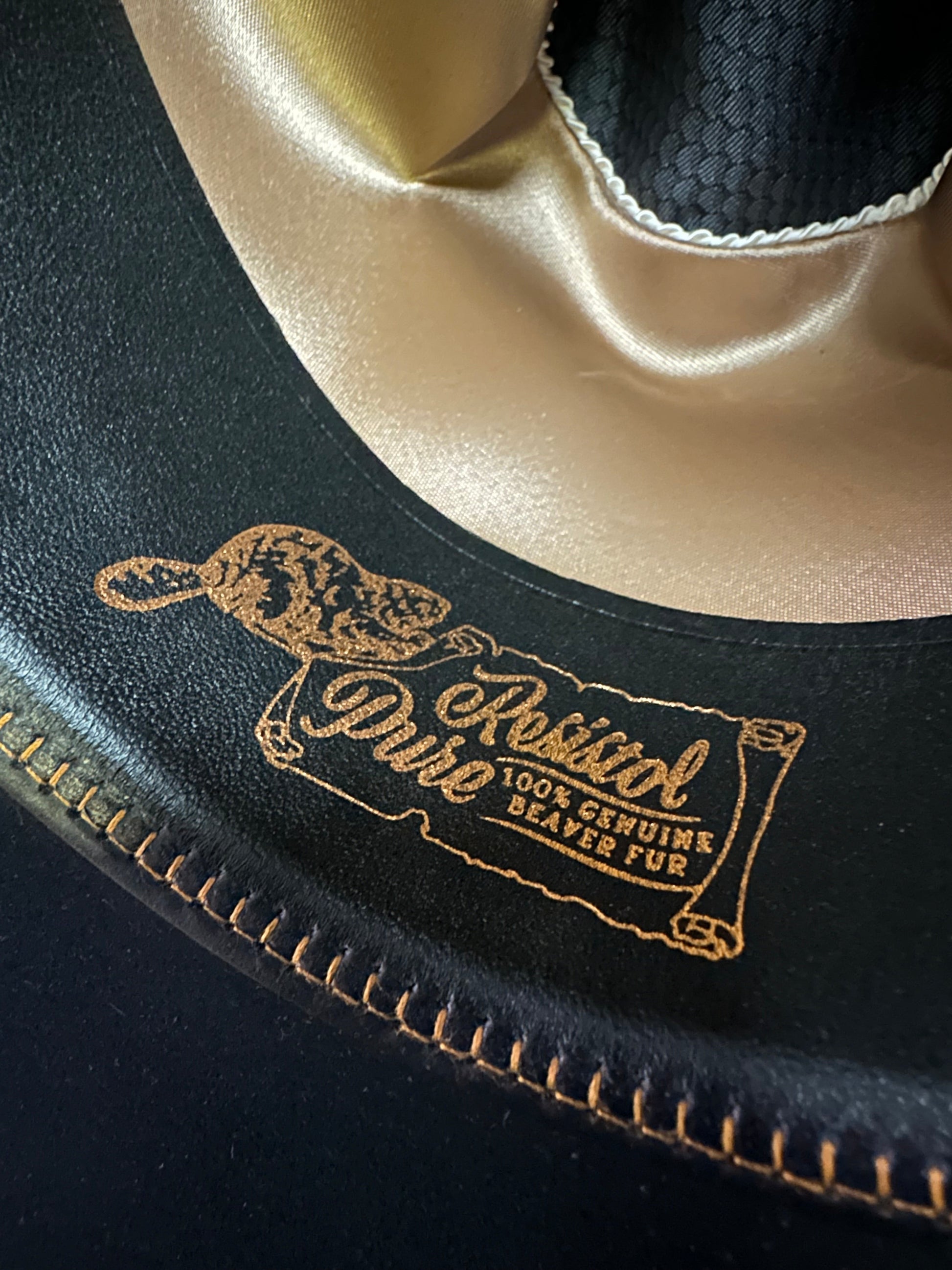 Resistol Pure 100% Genuine Beaver Fur