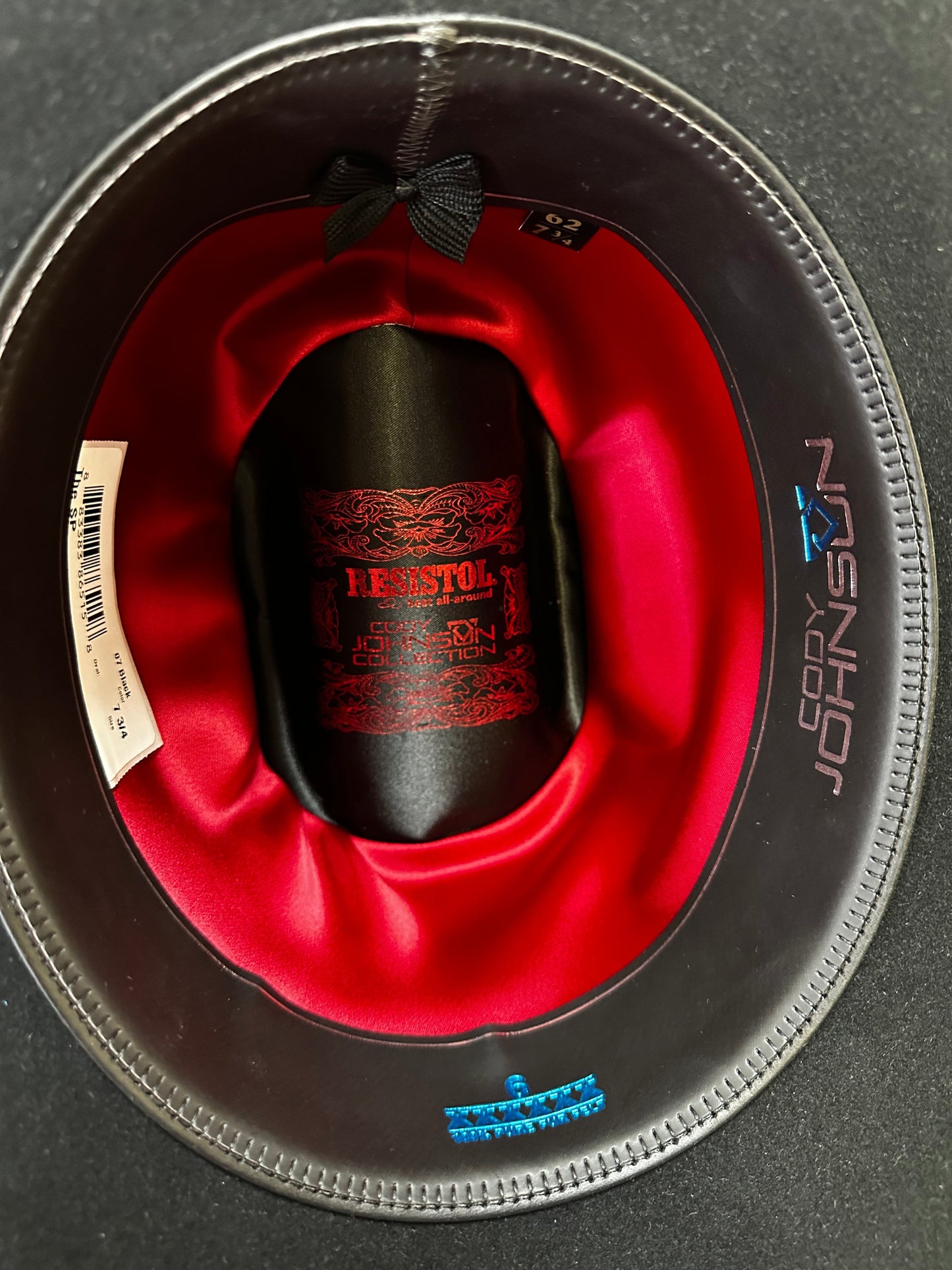 Inside Resistol Cody Johnson Felt Western Hat