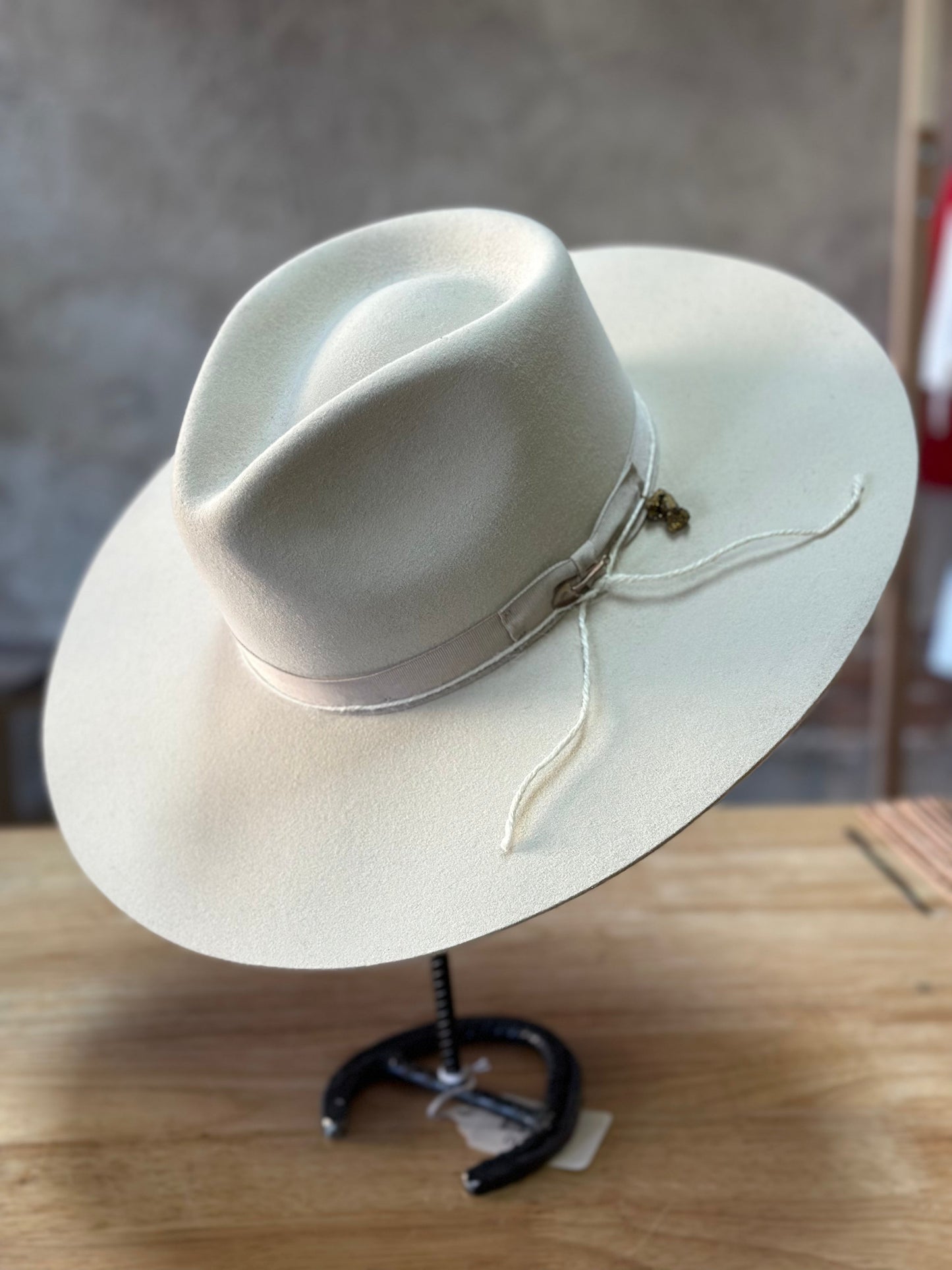 Stetson JW Marshall Wool Flat Brim Hat