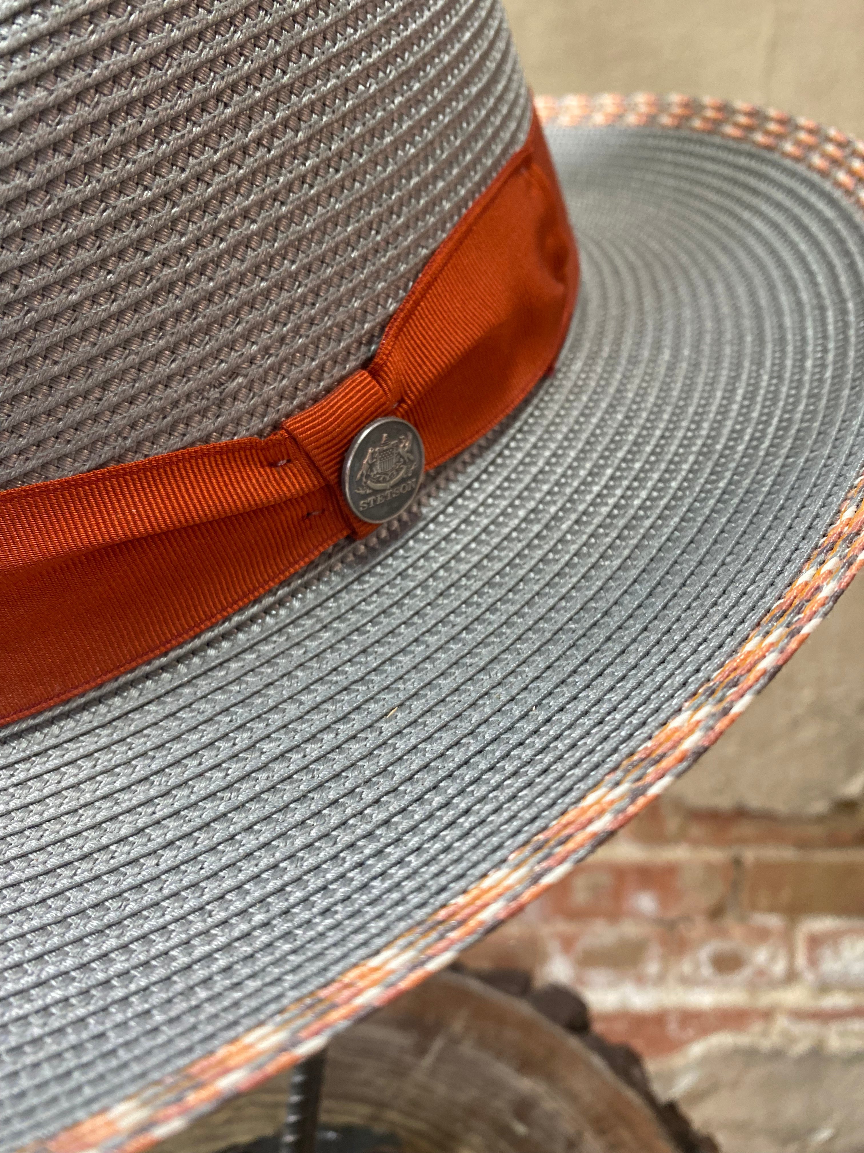 Stetson Vidora Straw Fedora – McKinney Hat Company
