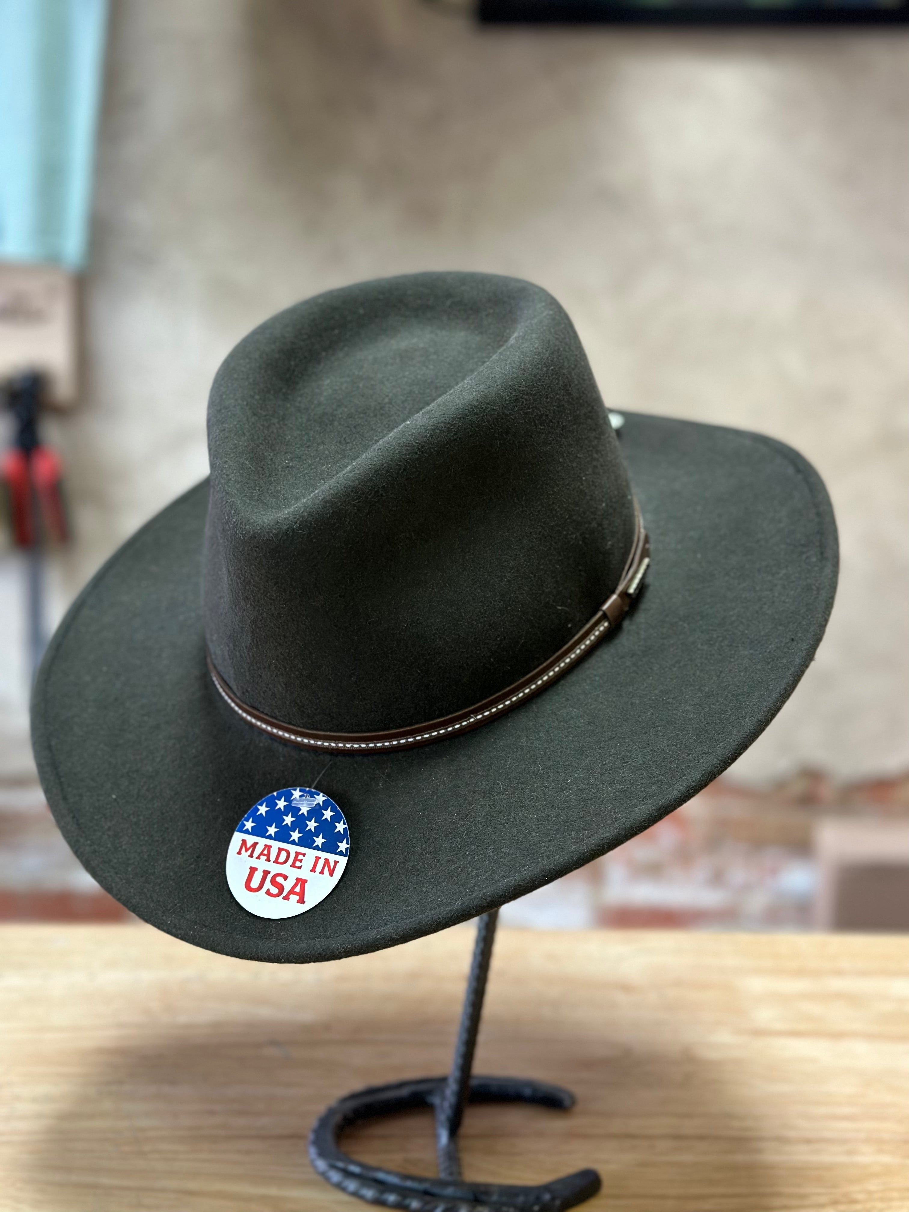 Stetson Gallatin Wool Crushable Hat – McKinney Hat Company