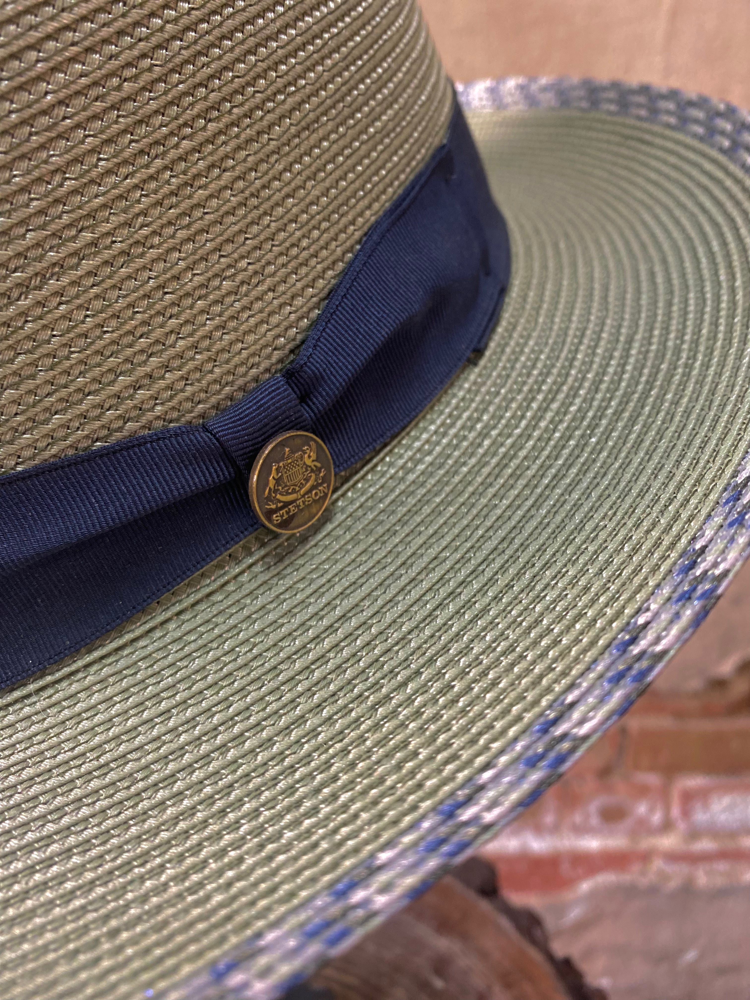 Stetson Vidora Straw Fedora – McKinney Hat Company