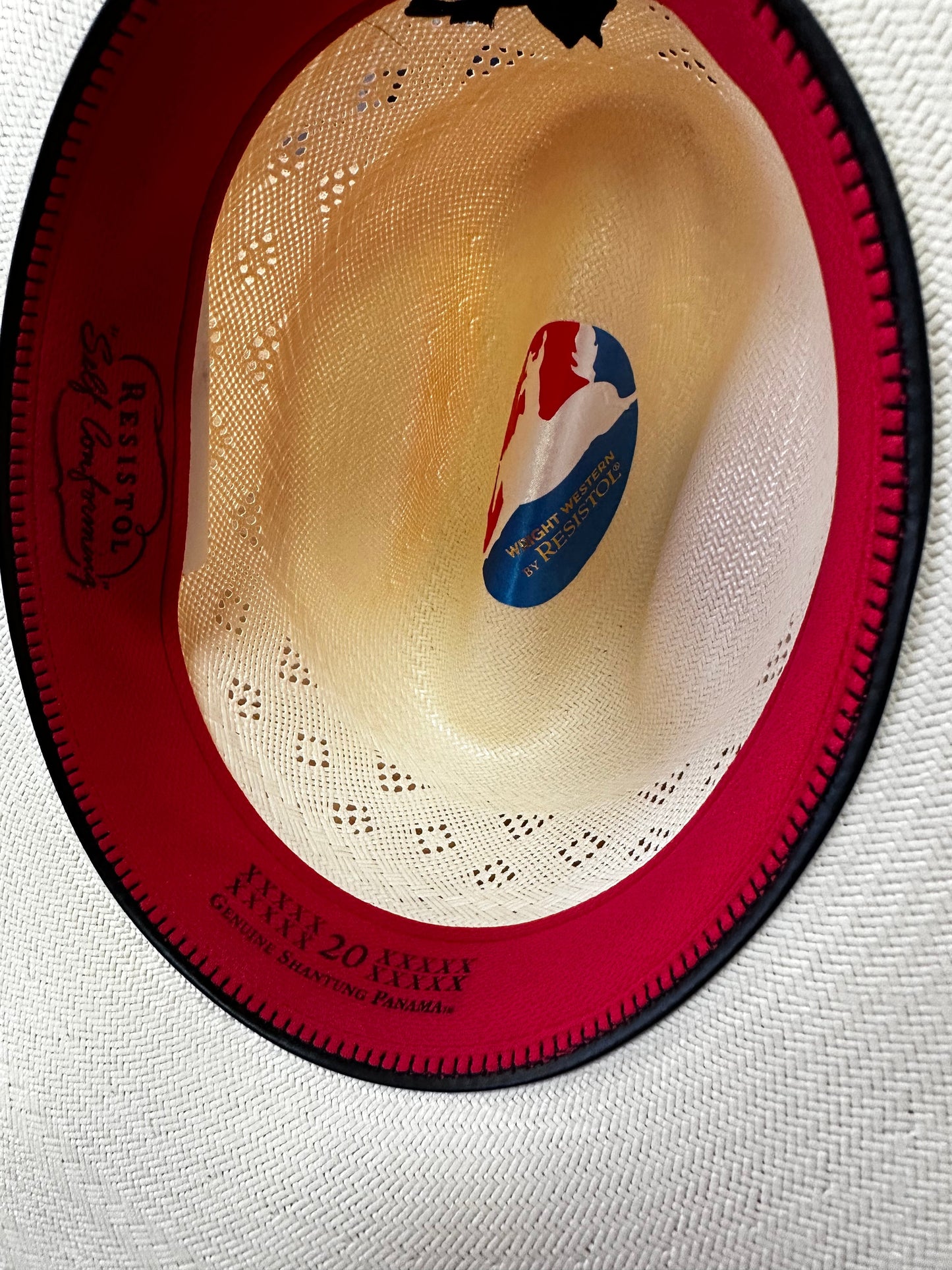 Resistol Cody Wright 20X Straw Cowboy Hat