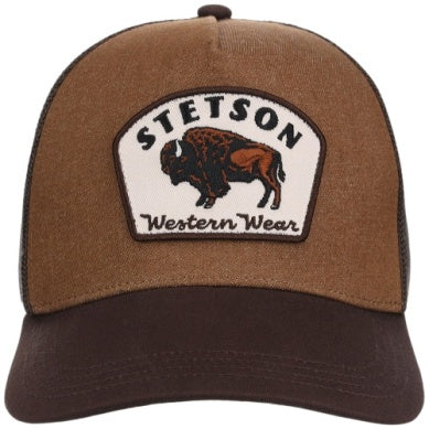 Stetson Bison Patch Trucker Cap