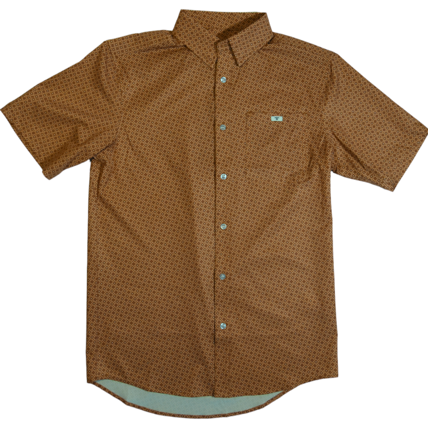 Ferrell The Michael - Short Sleeve Button Up Printed Shirt