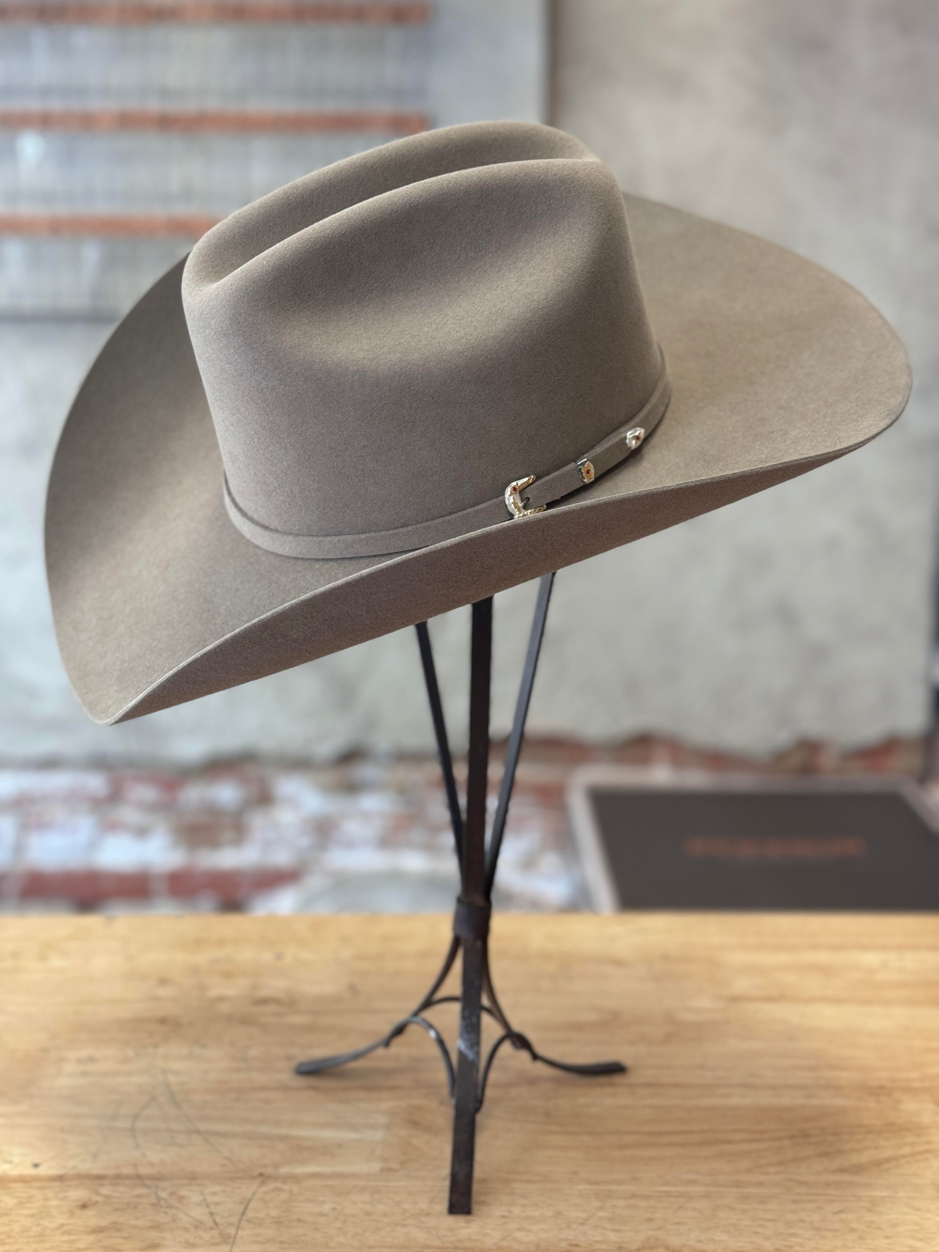 Stetson El Patron 30X Felt Cowboy Hat 4 1 4 Brim