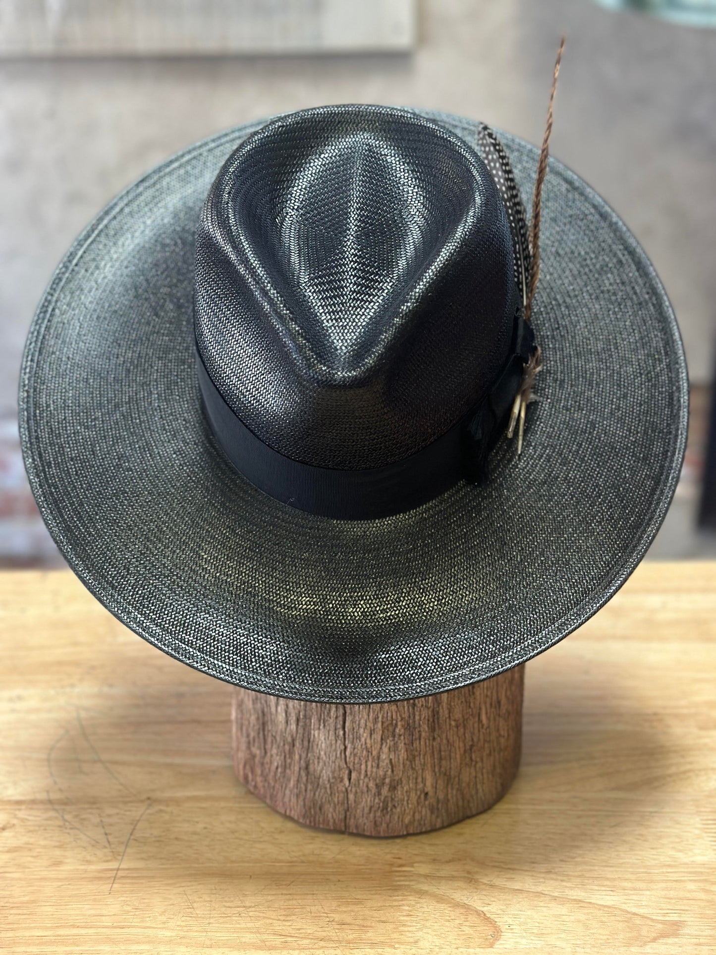 Stetson Atacama Straw Flat Brim Hat