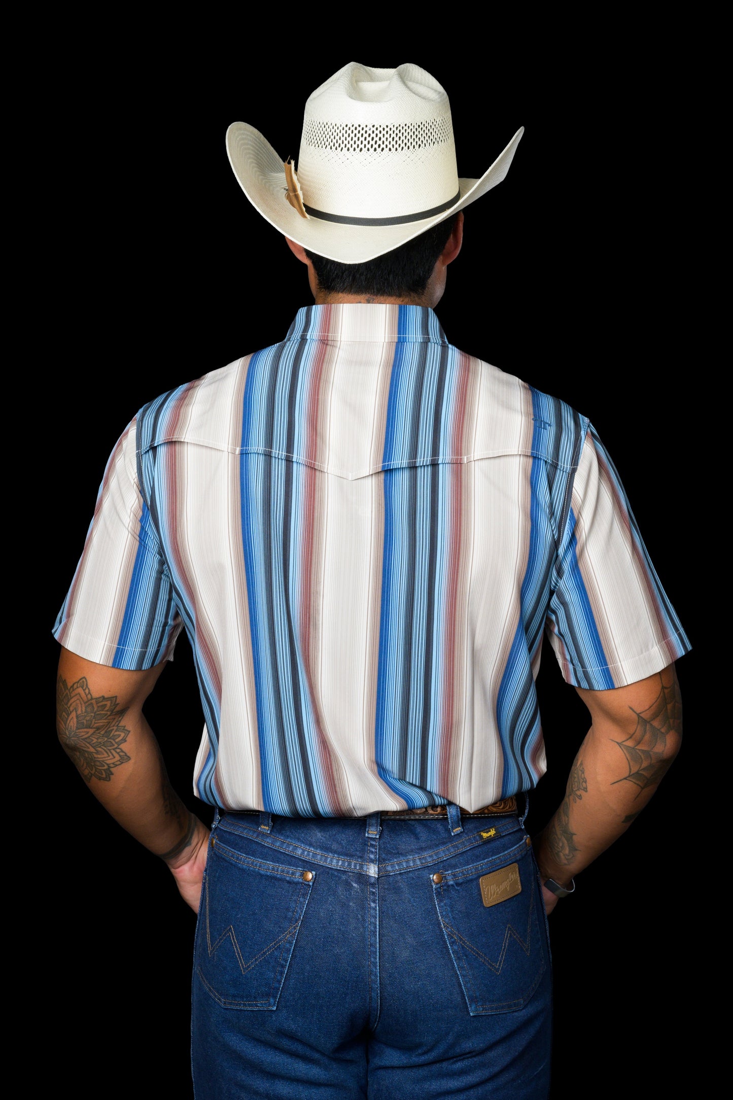 FERRELL BRAND - THE HARRISON IN CREAM - SHORT SLEEVE SNAP