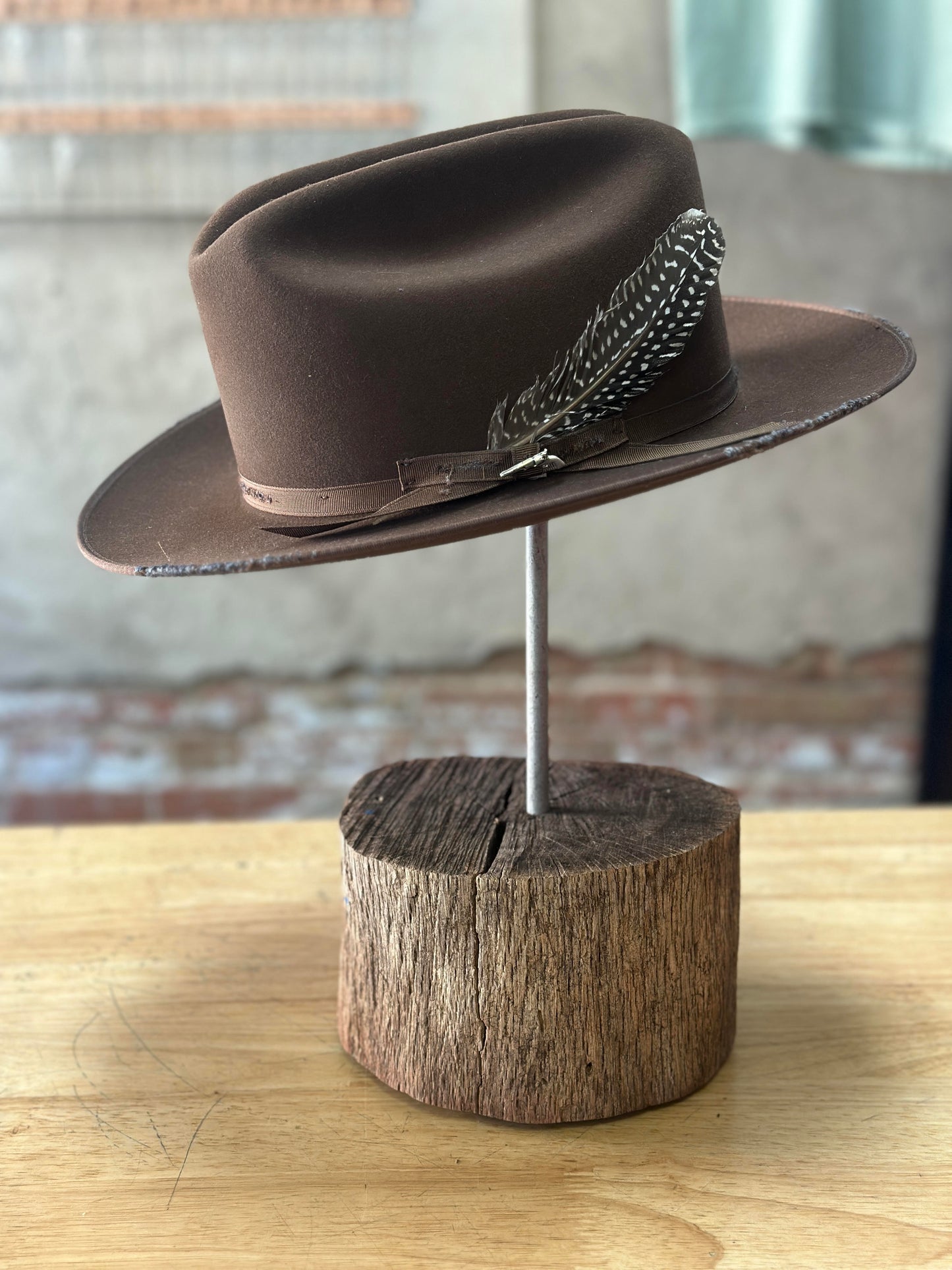 Stetson 1865 Distressed Royal Deluxe Open Road Hat