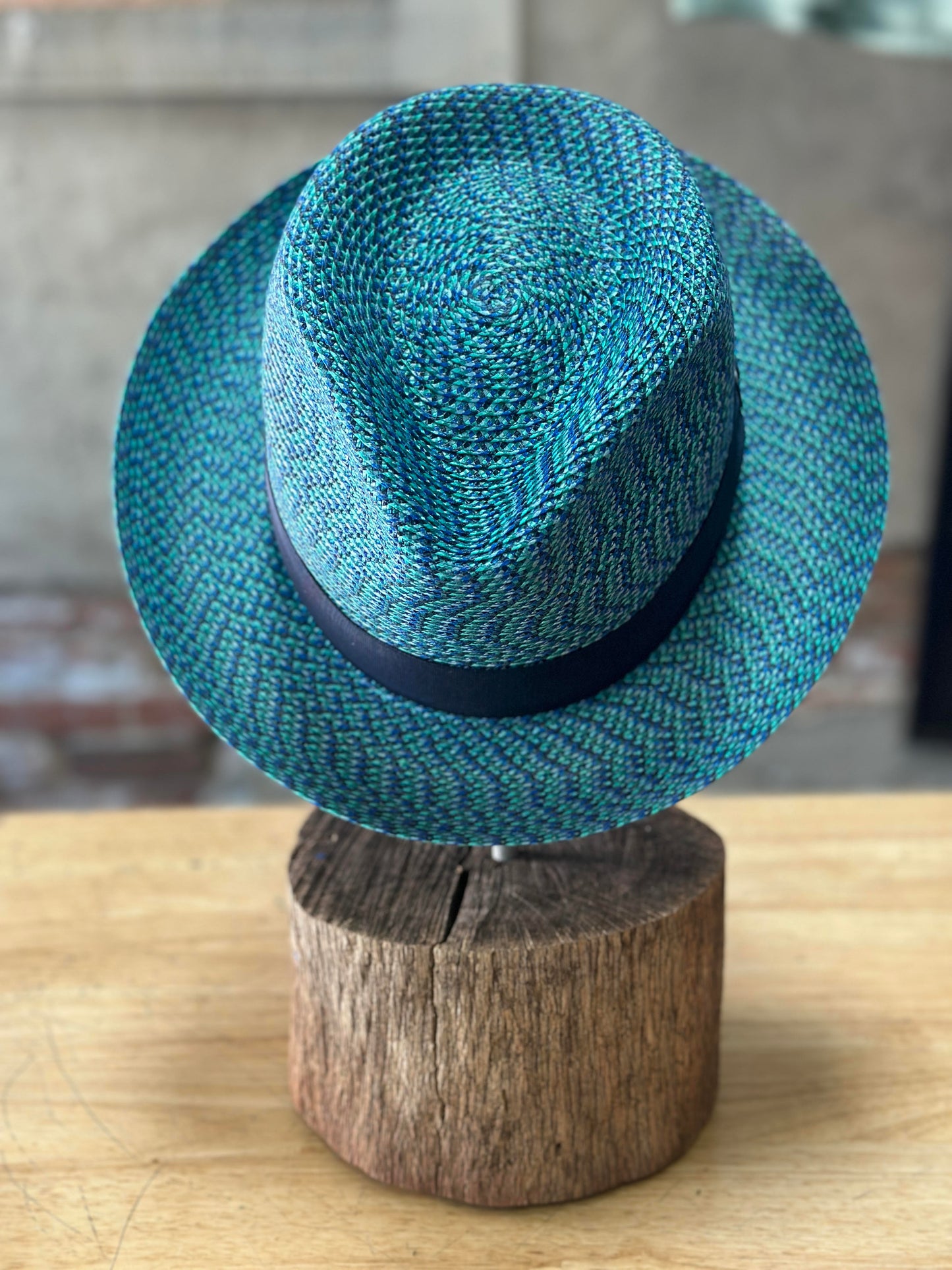 Stetson Whitehall Milan Straw Fedora Hat