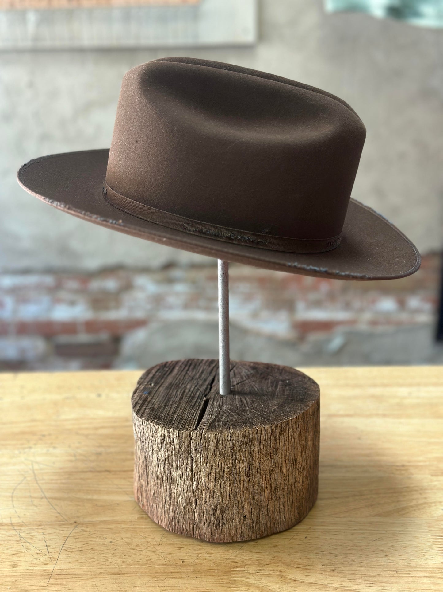 Stetson 1865 Distressed Royal Deluxe Open Road Hat