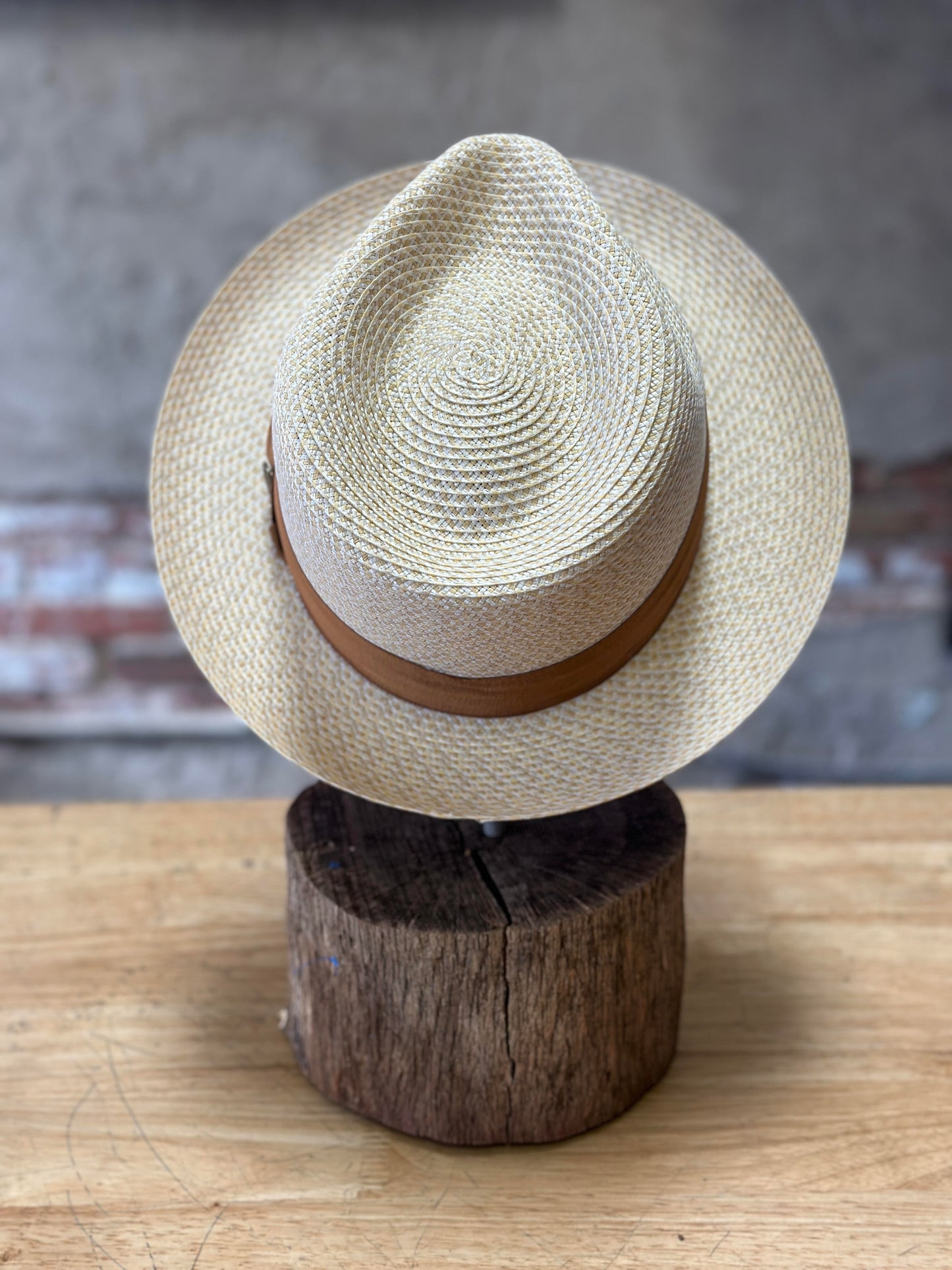 Stetson Whitehall Milan Straw Fedora Hat