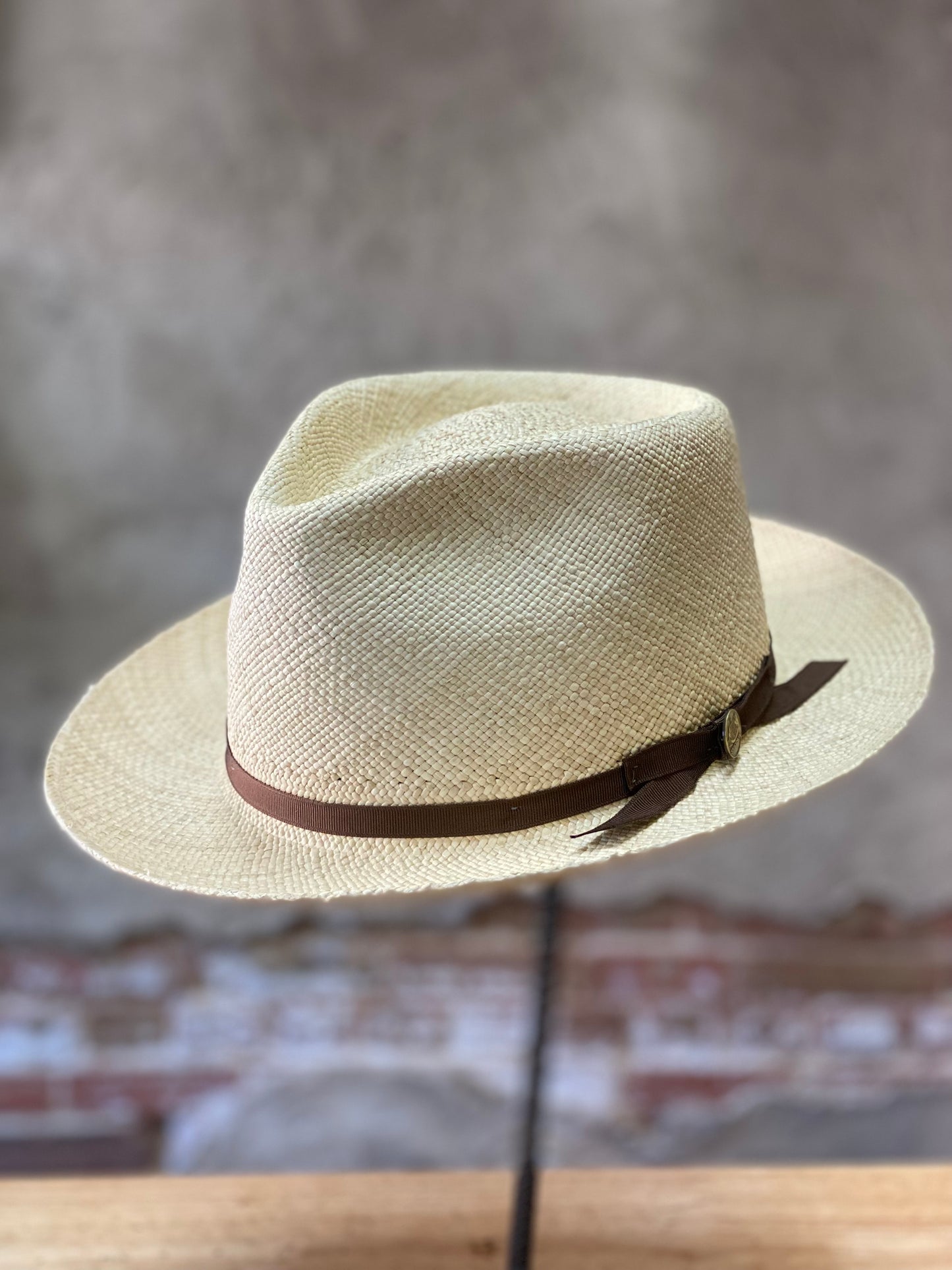 Stetson Forty-Eight Panama Straw Fedora Hat