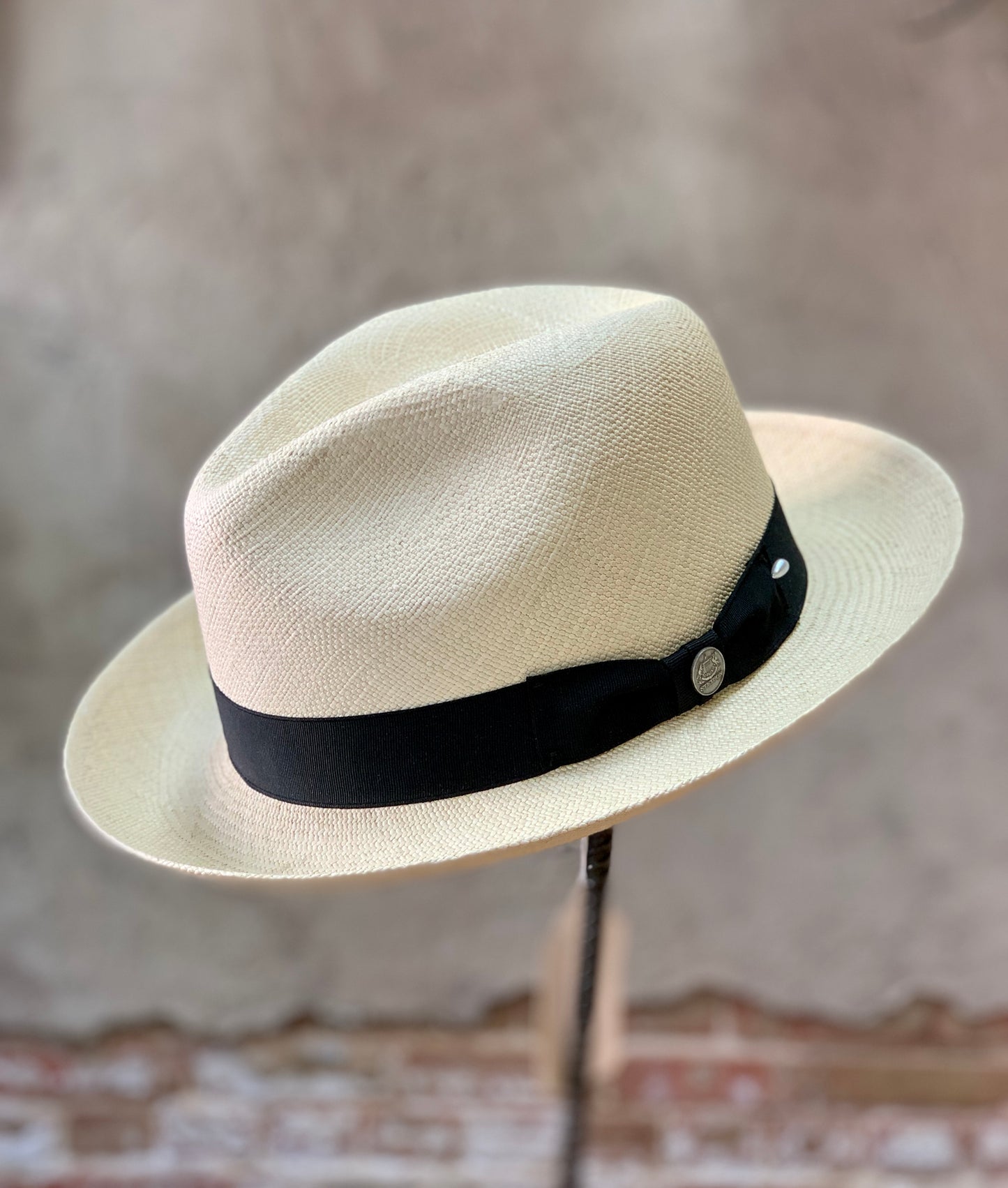 Stetson Venino Panama Straw Fedora Hat