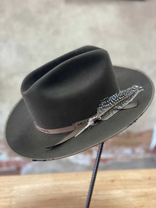Stetson 1865 Distressed Royal Deluxe Open Road Hat
