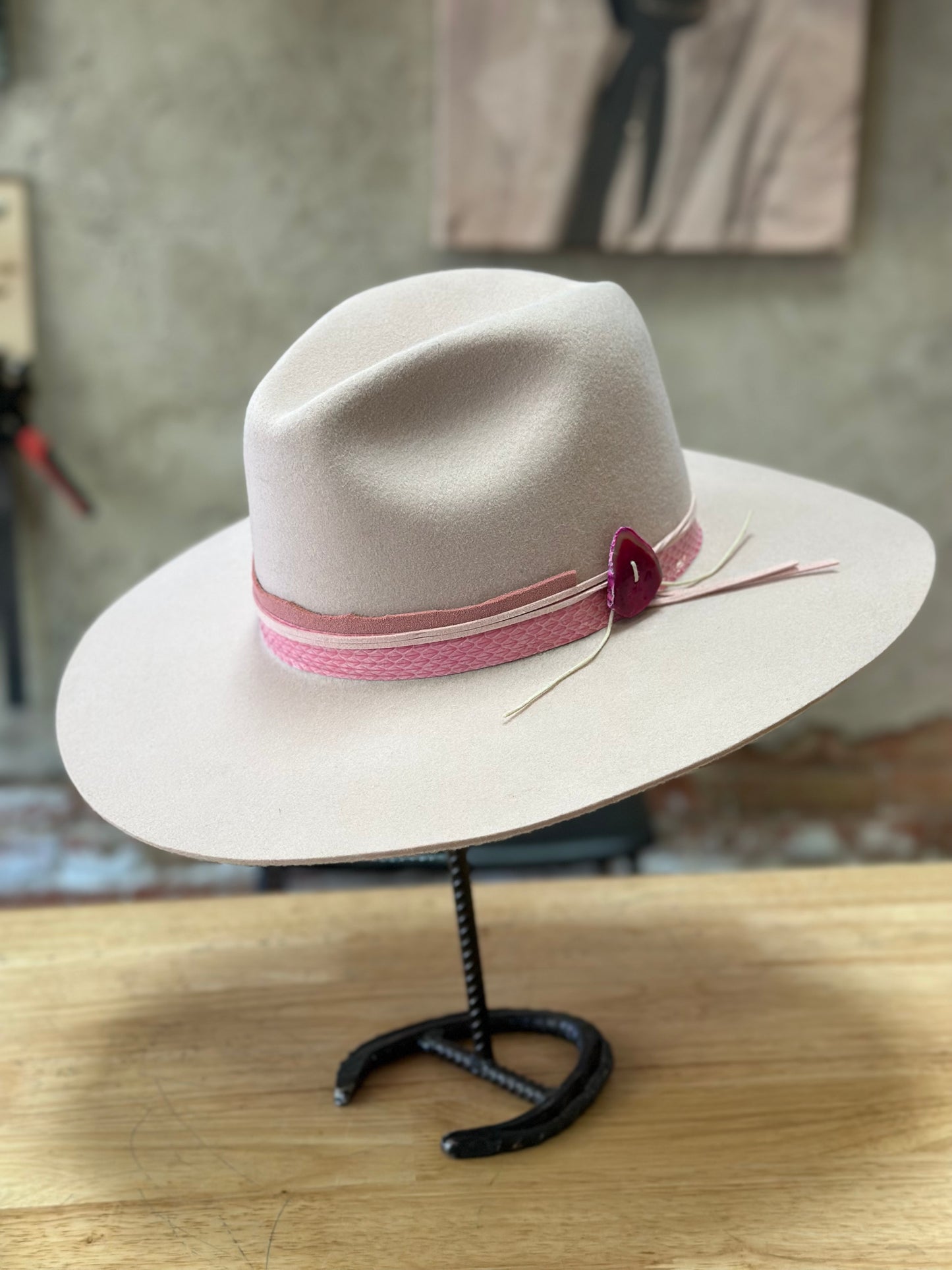 Stetson Sedona Flat Brim Western Dress Hat