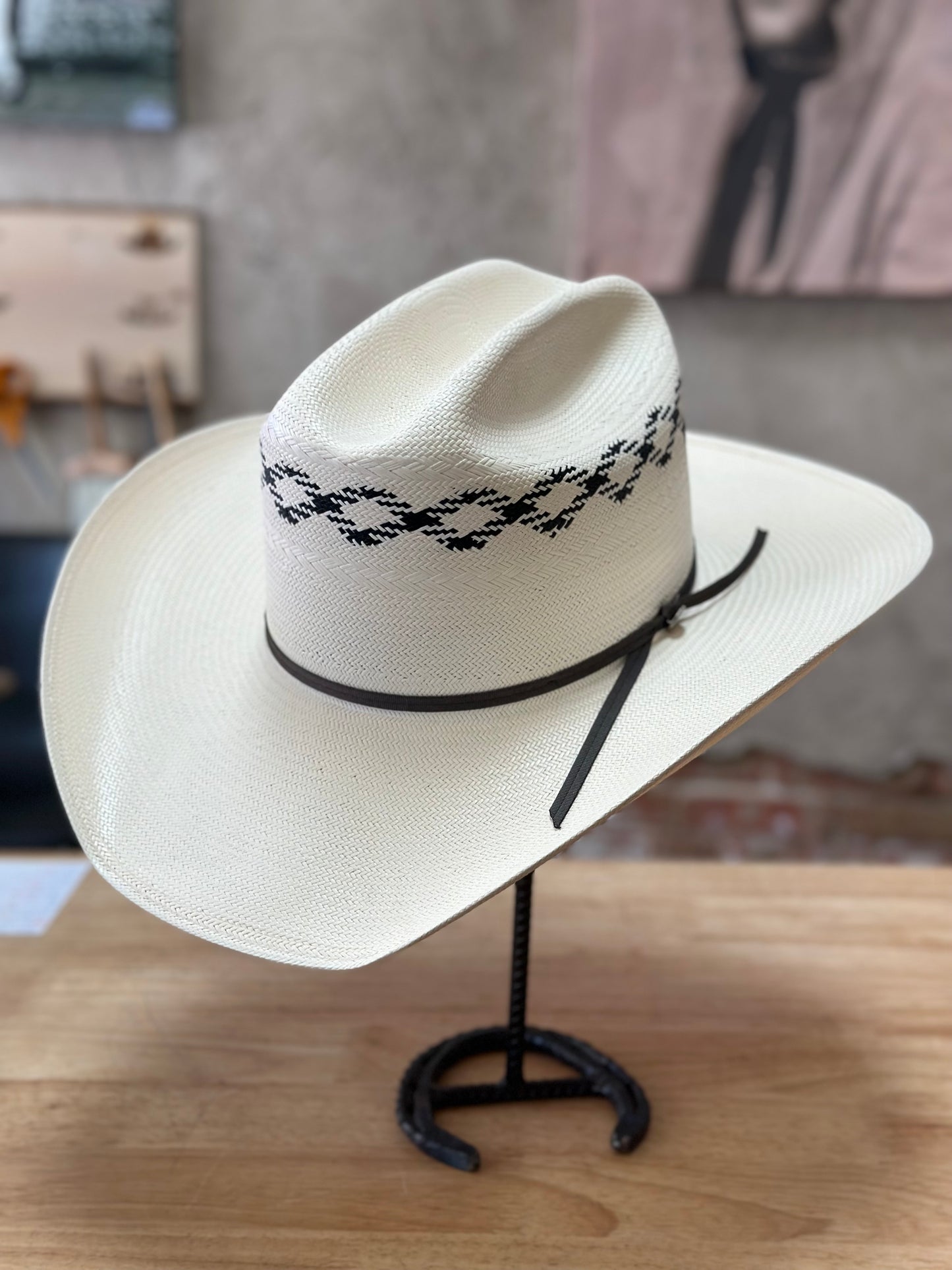 Hooey By Resistol Bruiser 20X Straw Cowboy Hat