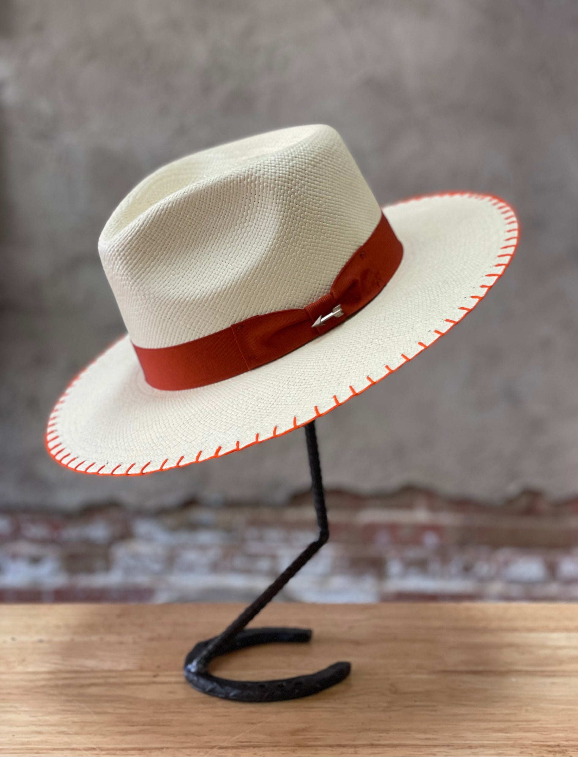 Stetson Little Palm Panama Straw Fedora Hat