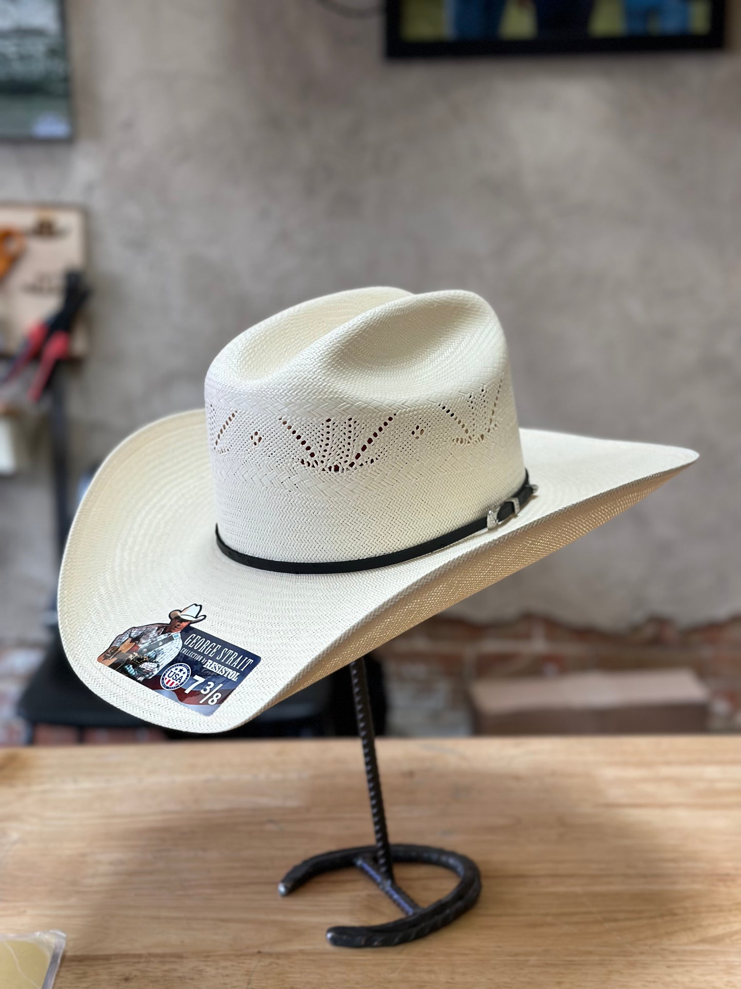 Resistol Codigo 20X Straw Cowboy Hat