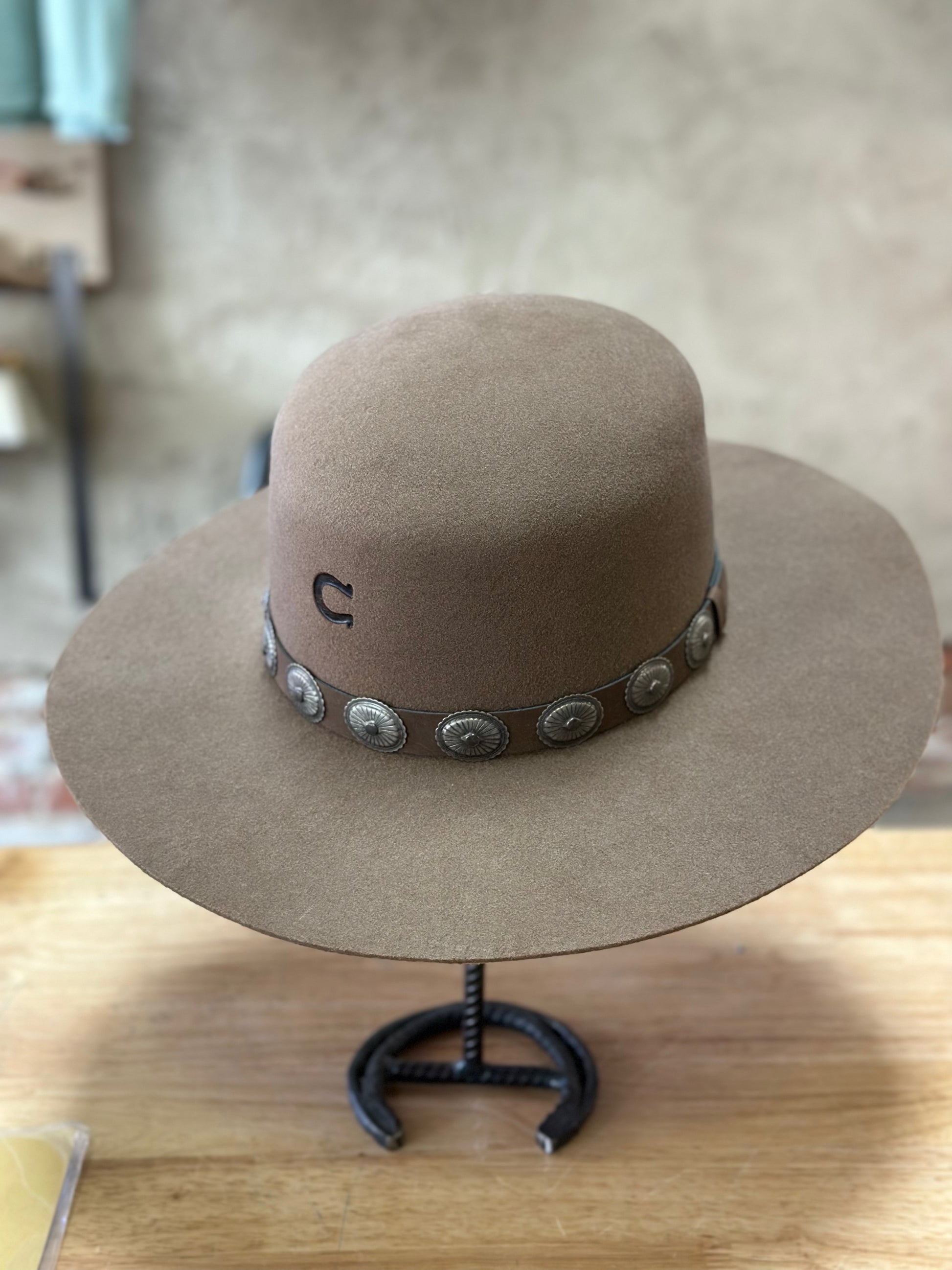 Charlie 1 horse high shop desert wool hat