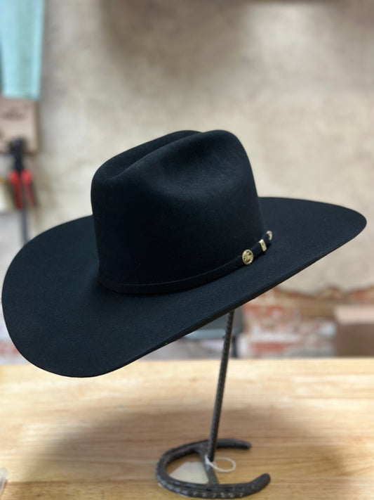 Stetson El Presidente 100X Felt Cowboy Hat - 4 1/4" Brim