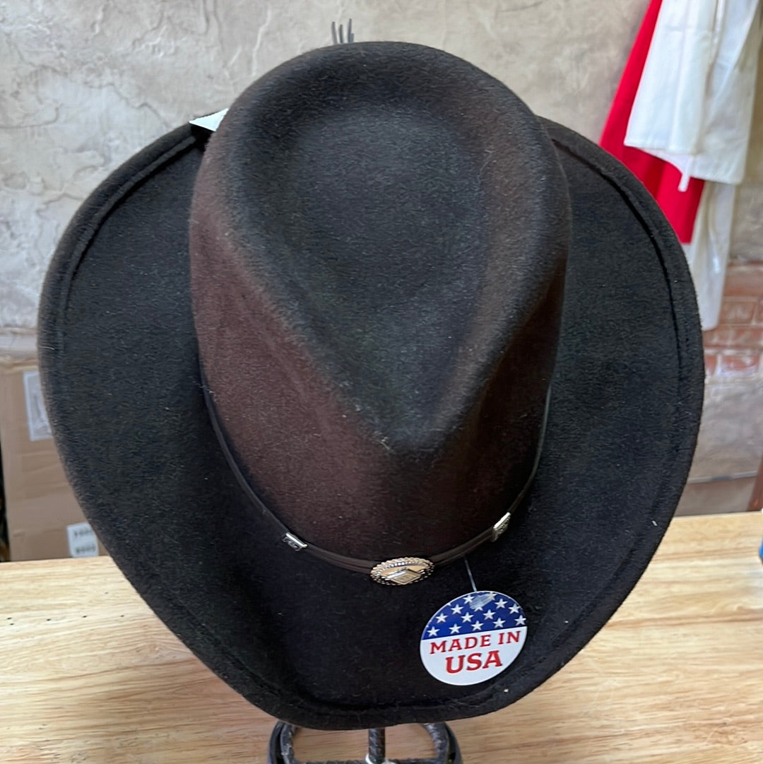 Stetson Hollywood Drive Wool Crushable Hat – McKinney Hat Company
