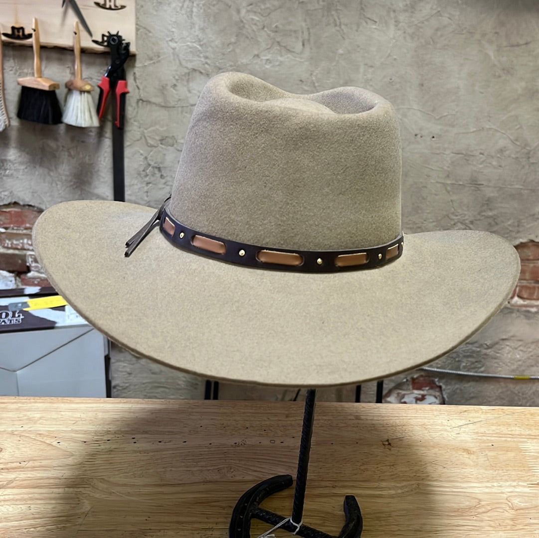 Stetson Hutchins Wool Pinch Front Western Hat