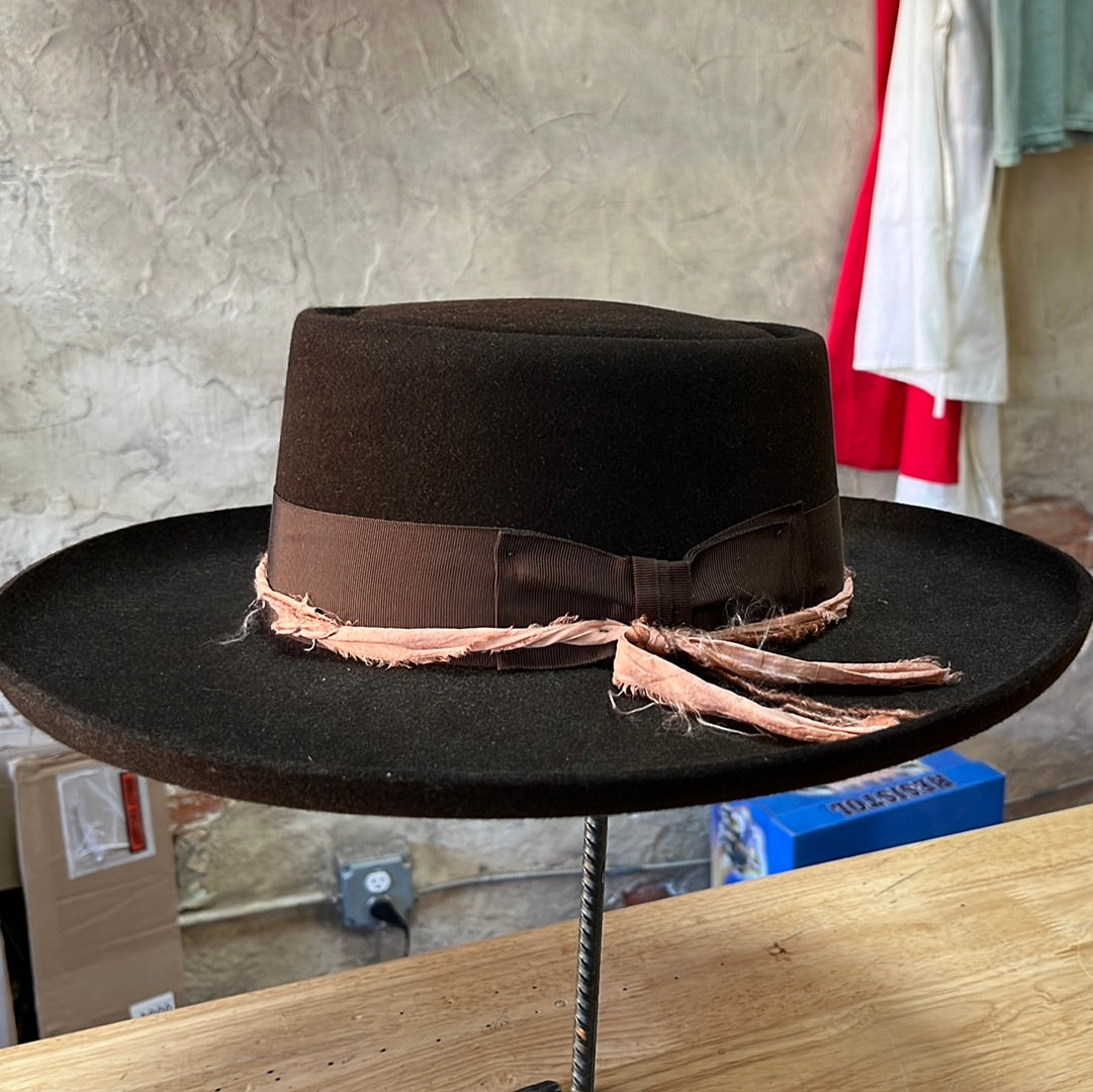 Stetson Kings Row Chocolate Felt Hat